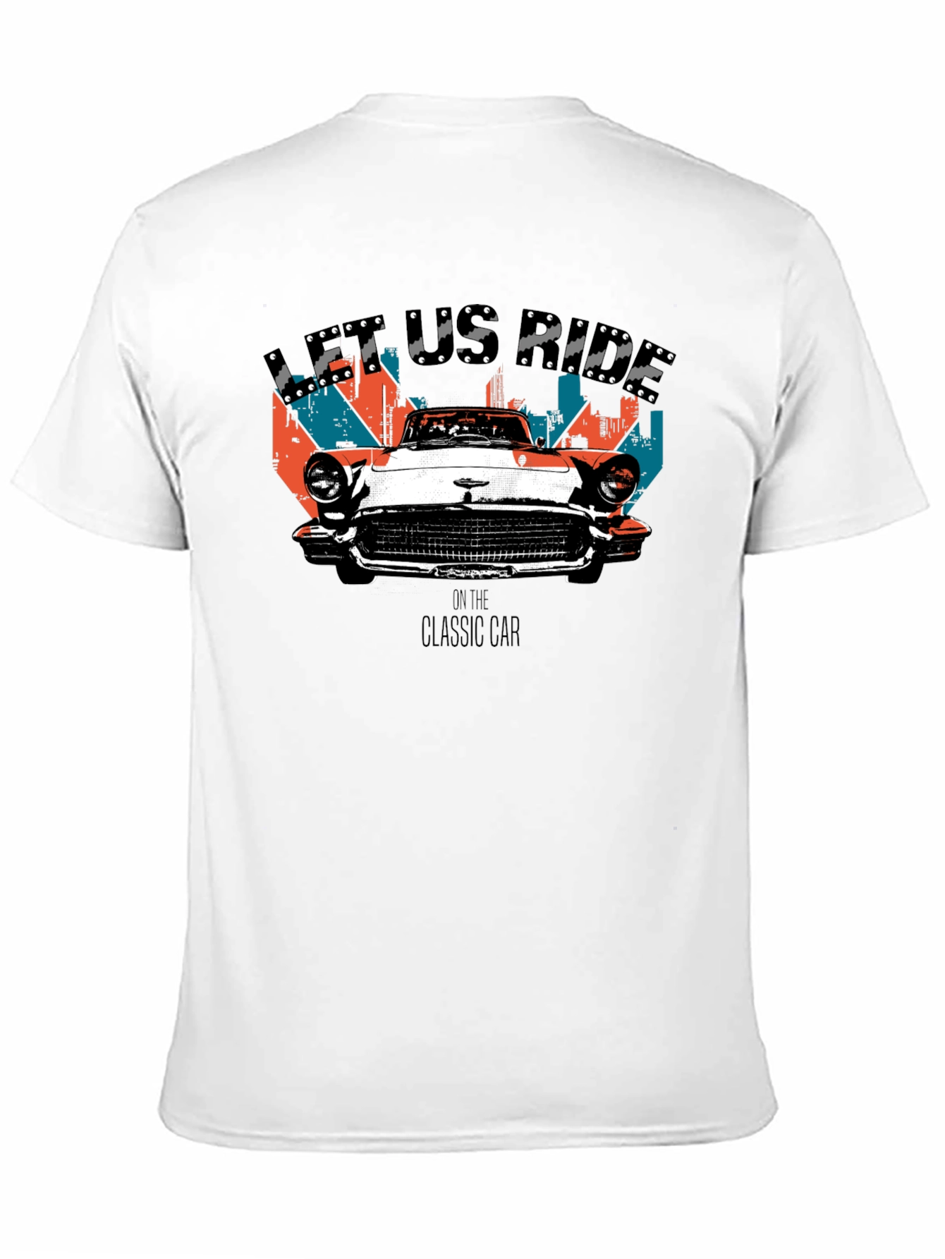Classic Car Graphic Tee - Let Us Ride