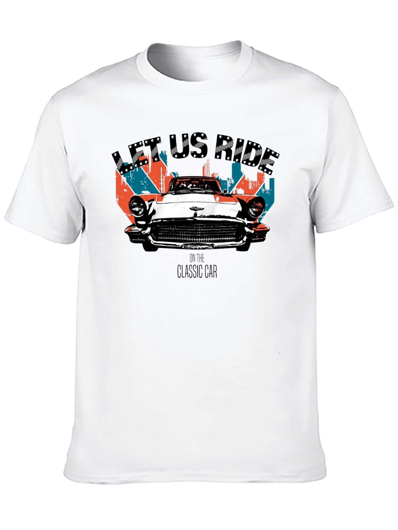 Classic Car Graphic Tee - Let Us Ride