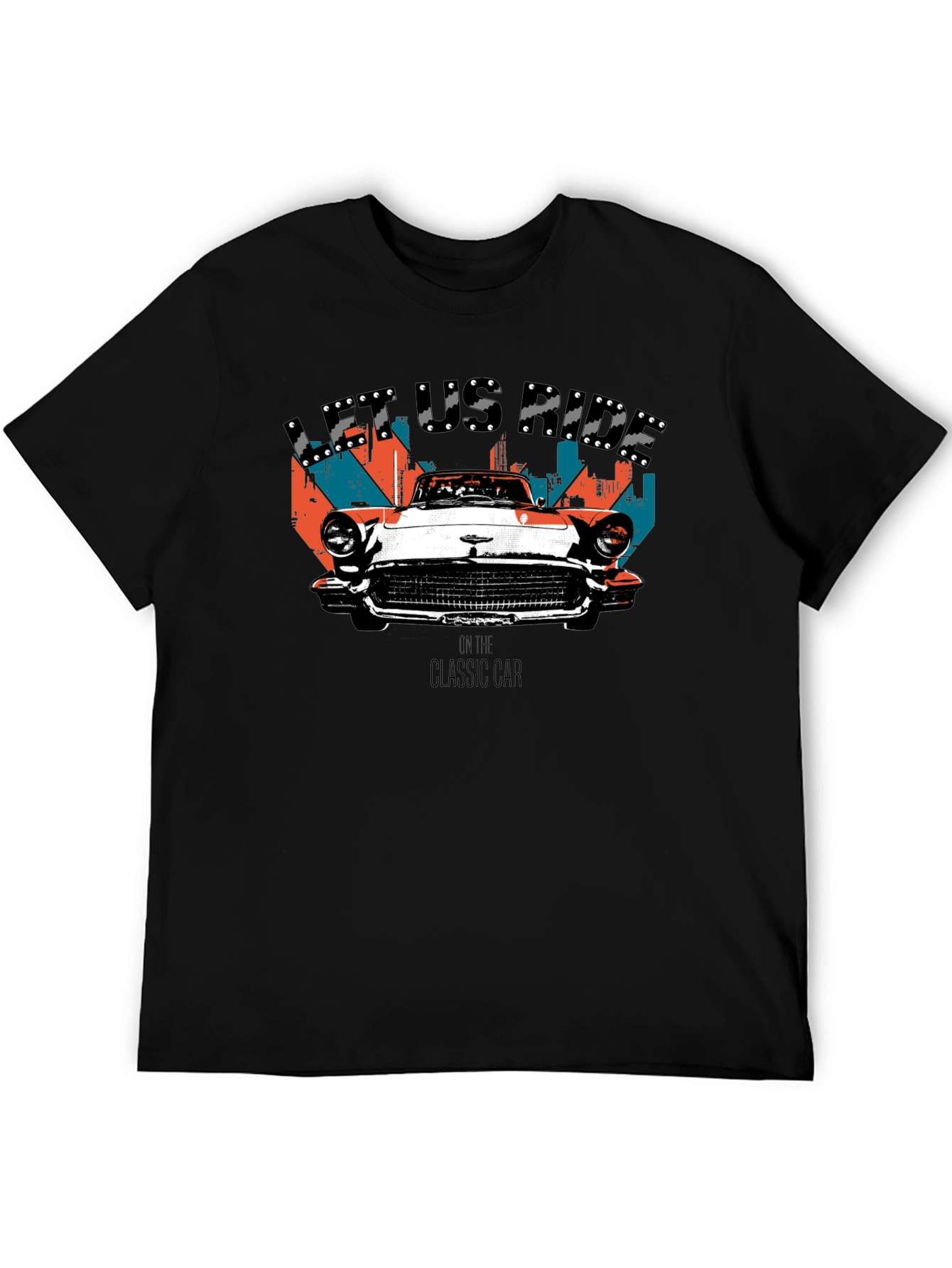 Classic Car Graphic Tee - Let Us Ride