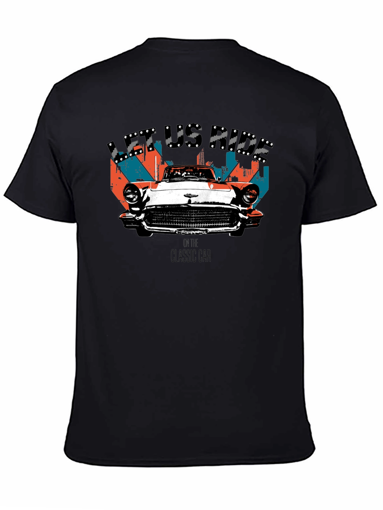 Classic Car Graphic Tee - Let Us Ride