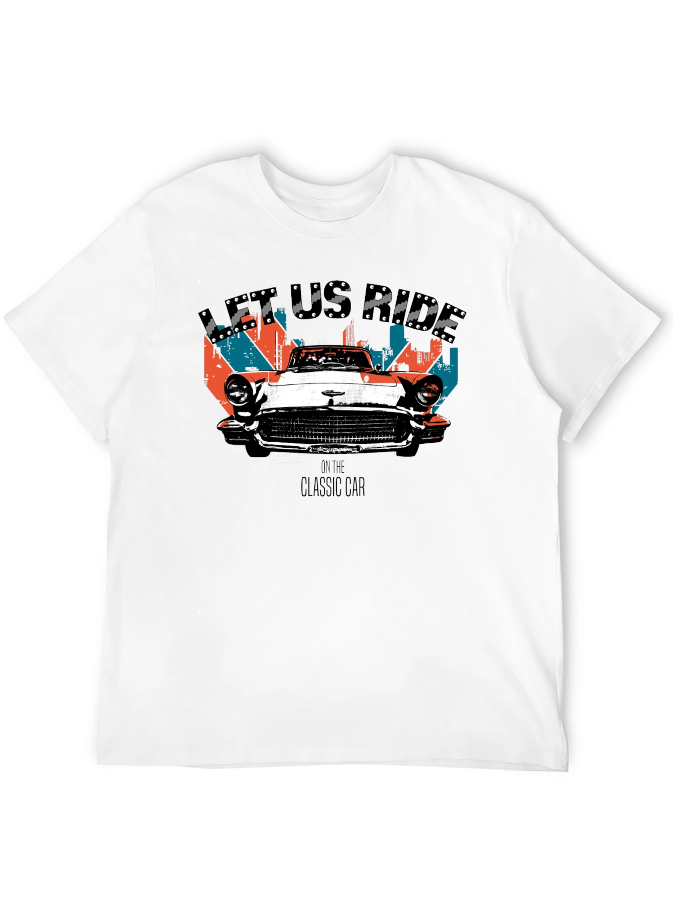 Classic Car Graphic Tee - Let Us Ride