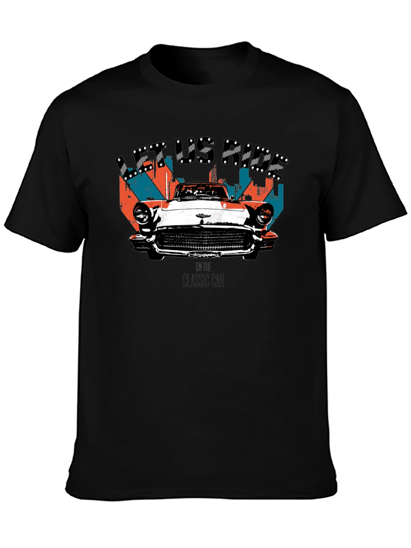 Classic Car Graphic Tee - Let Us Ride