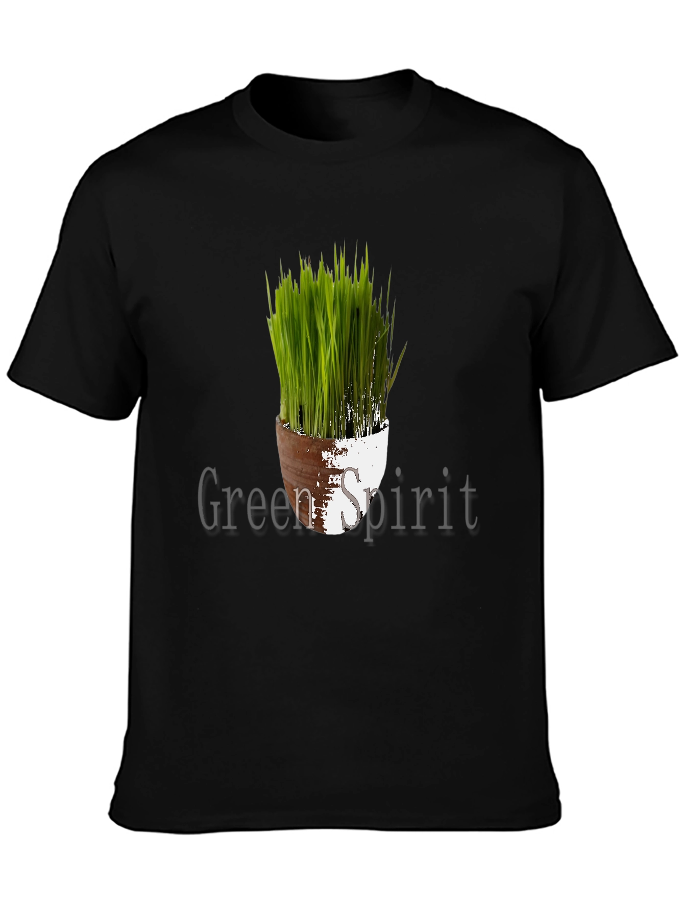 Green Spirit Plant Graphic Tee