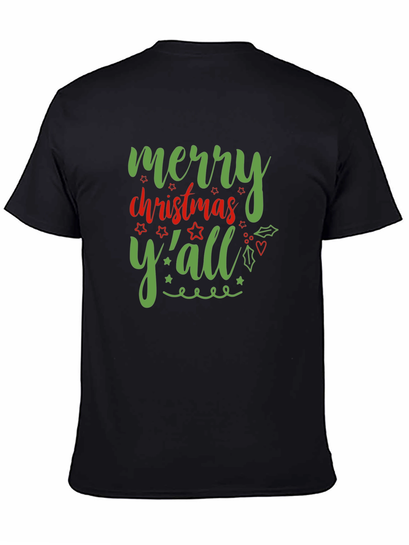 Merry Christmas Yall Graphic T-Shirt