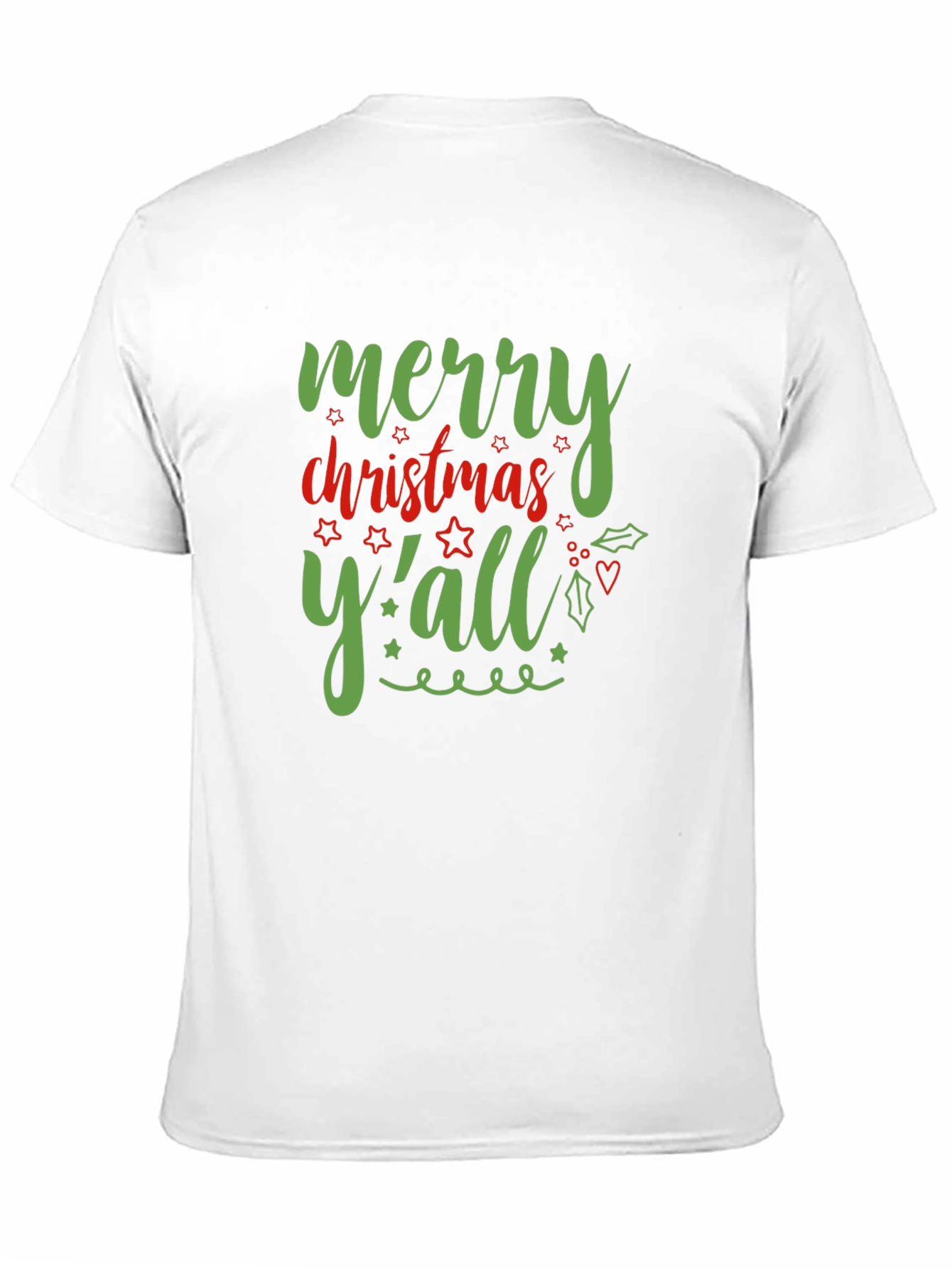 Merry Christmas Yall Graphic T-Shirt