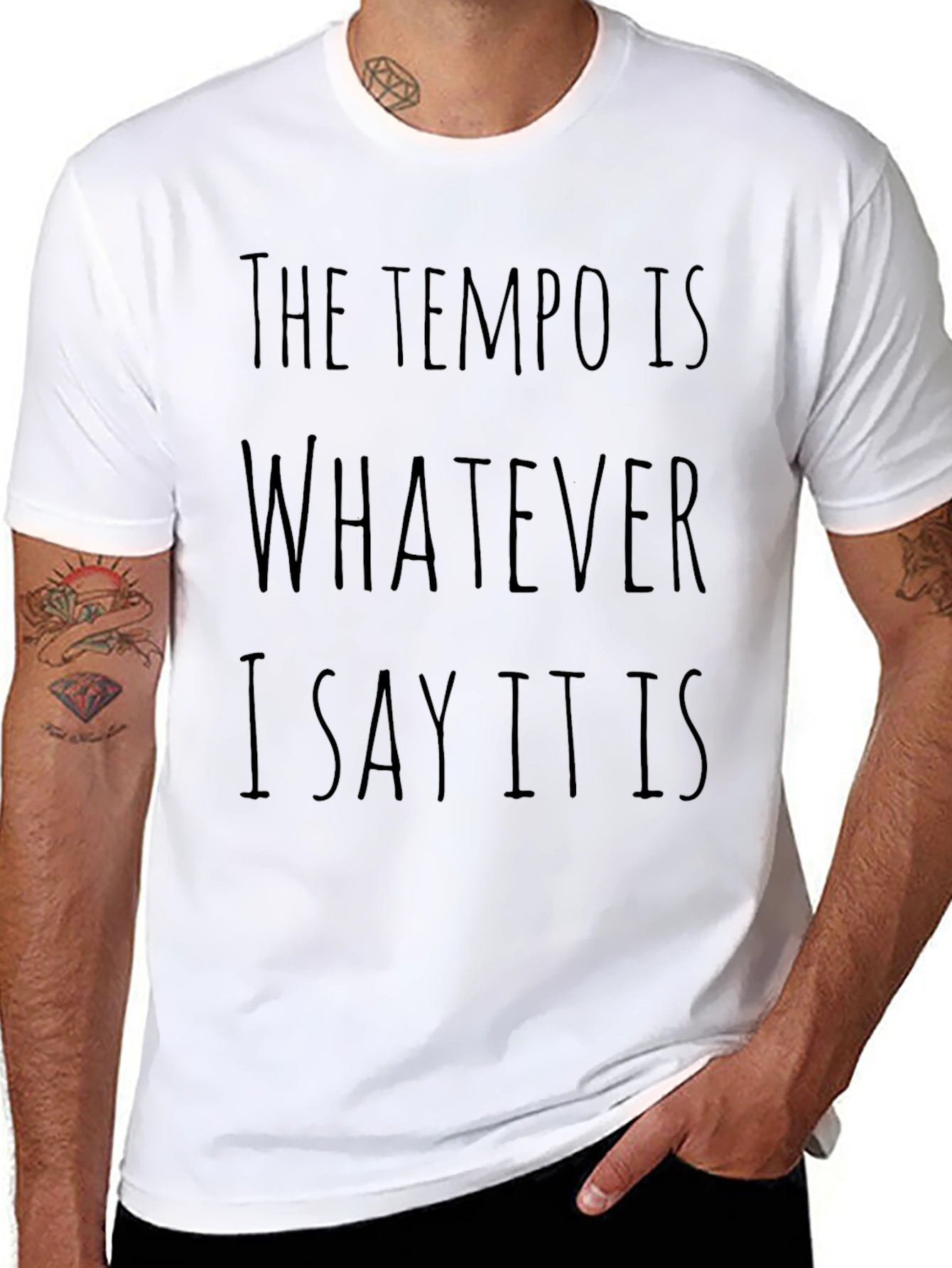 Tempo Is Whatever I Say T-Shirt