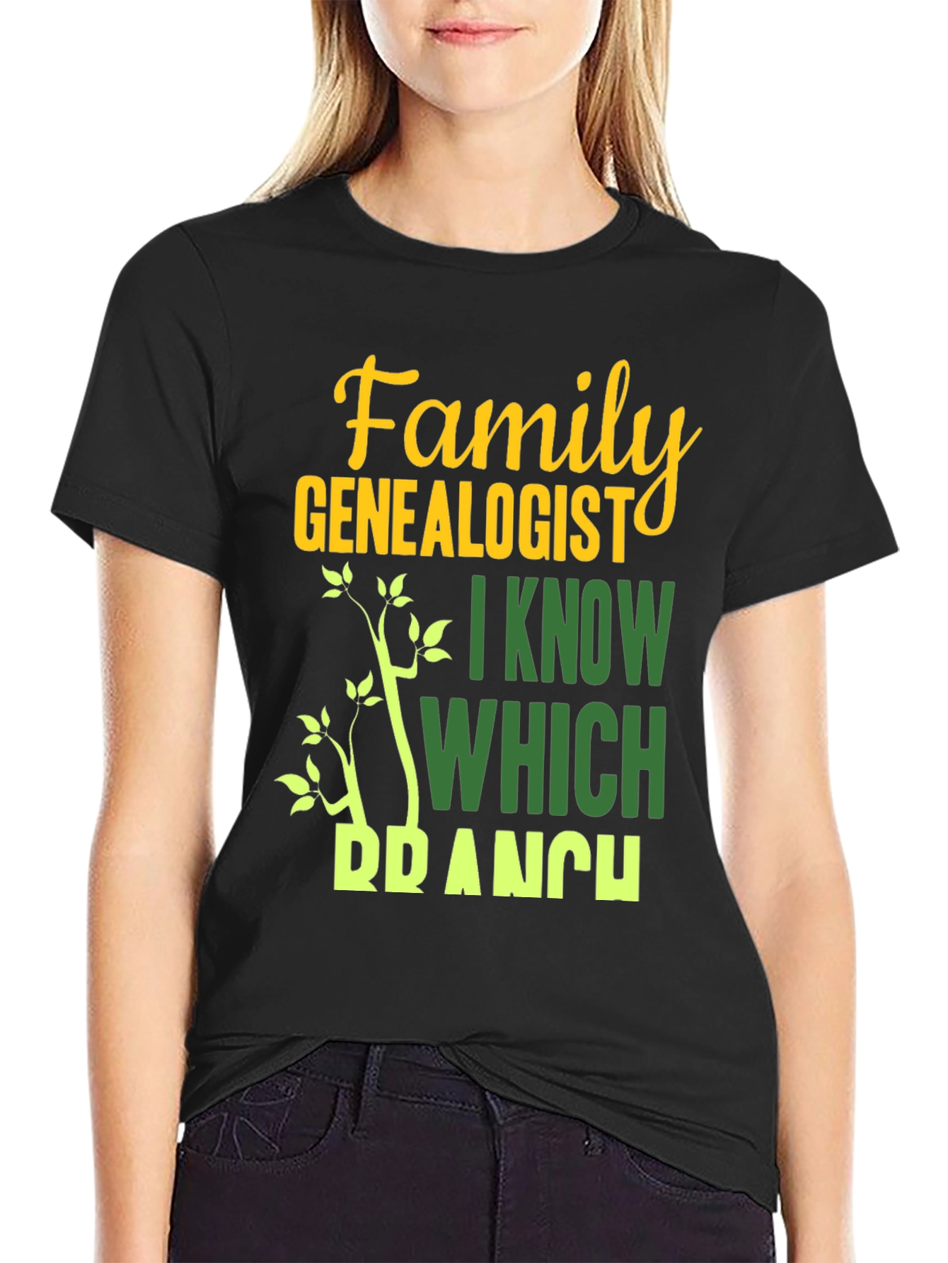 Family Genealogist T-Shirt - I Know Which Branch