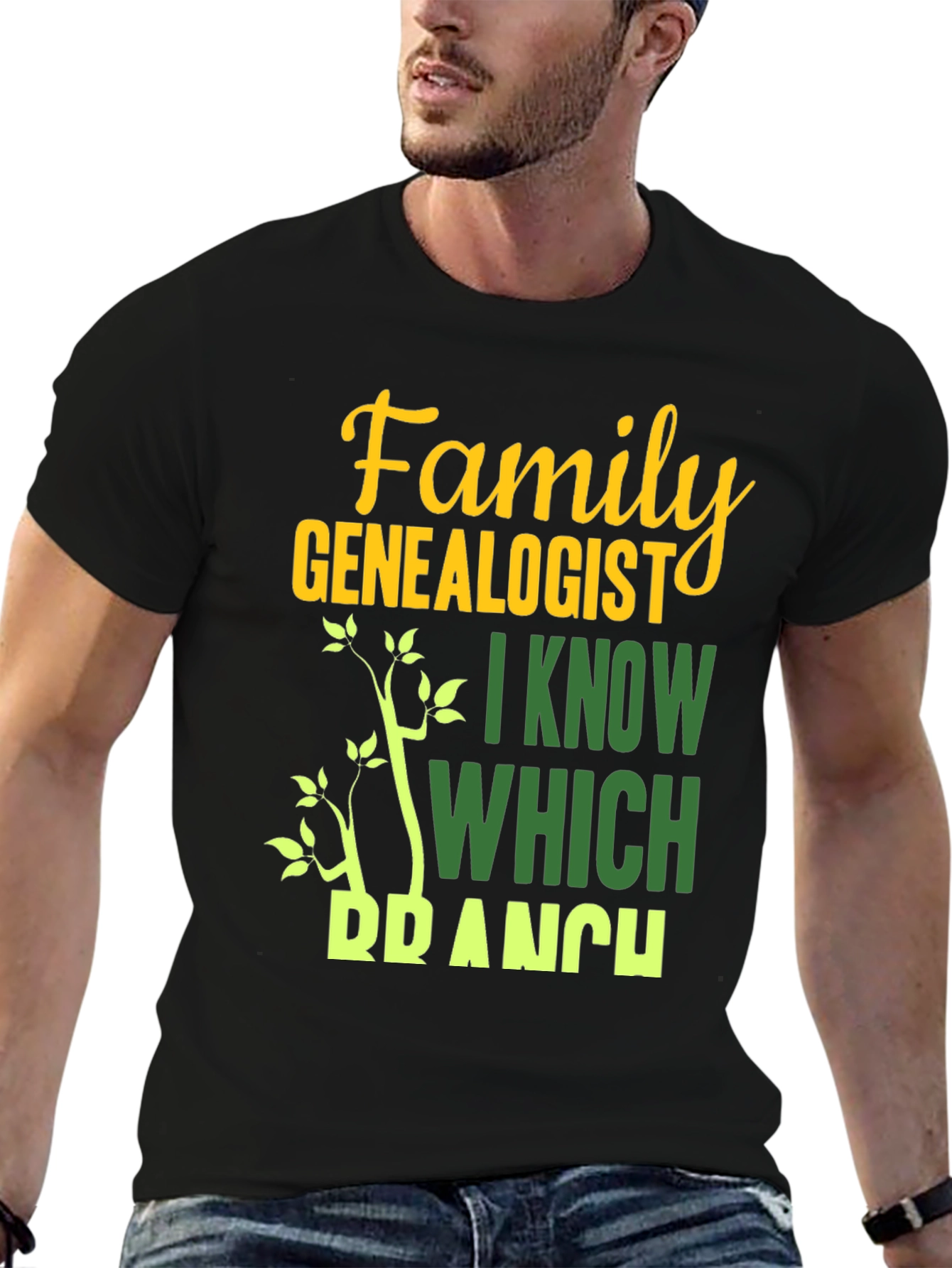Family Genealogist T-Shirt - I Know Which Branch