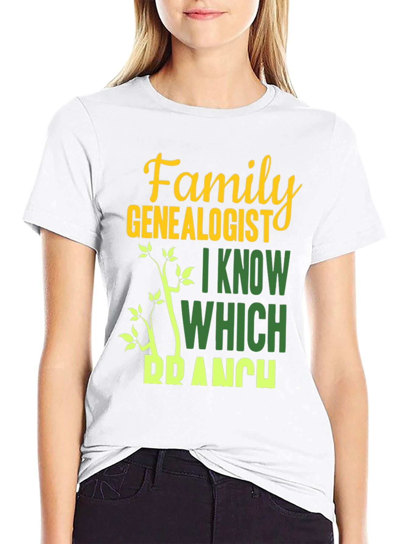 Family Genealogist T-Shirt - I Know Which Branch