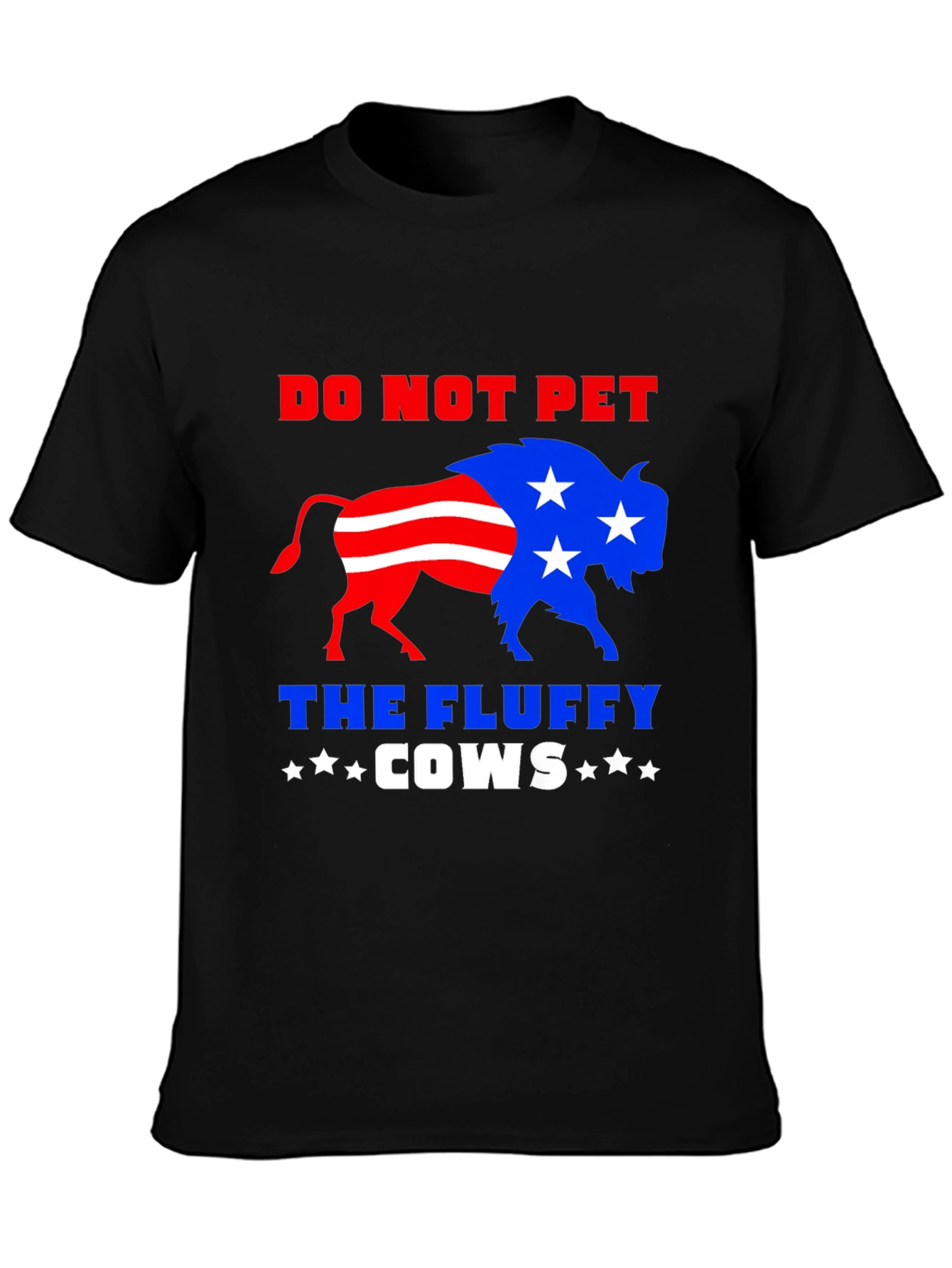 Do Not Pet The Fluffy Cows T-Shirt
