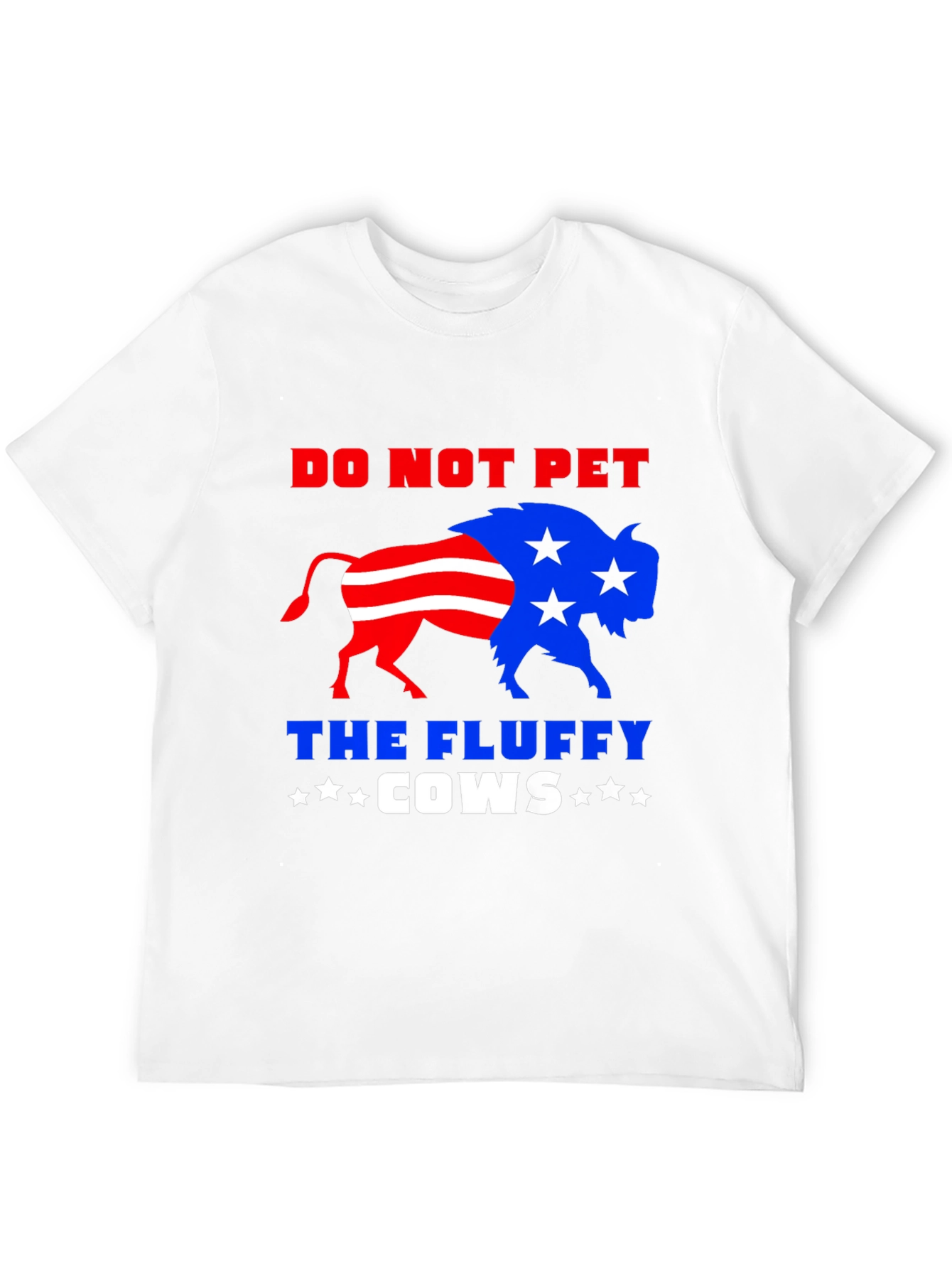 Do Not Pet The Fluffy Cows T-Shirt