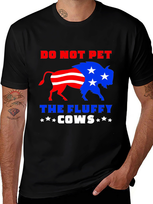 Do Not Pet The Fluffy Cows T-Shirt