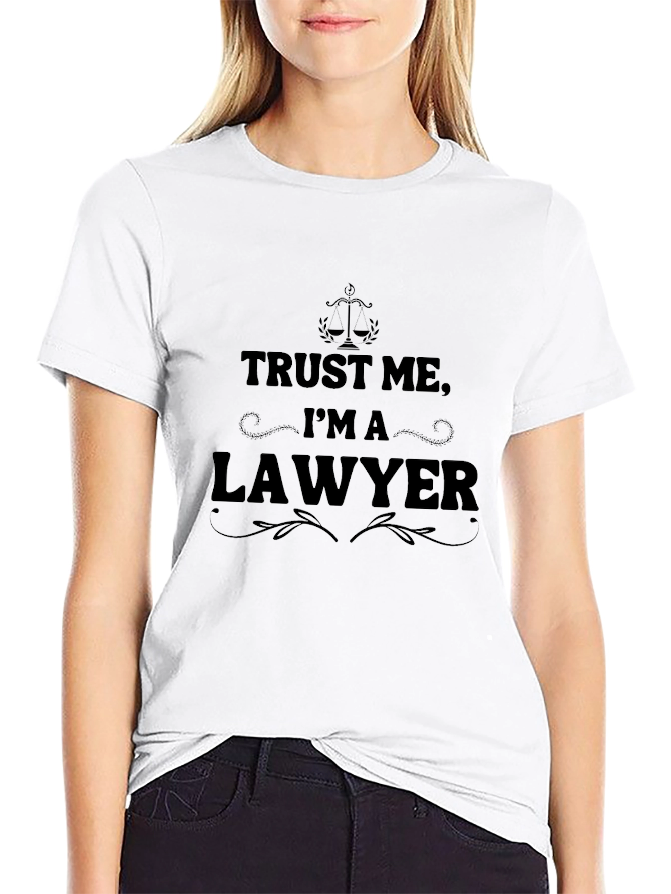 Trust Me Im A Lawyer - Novelty Graphic T-Shirt