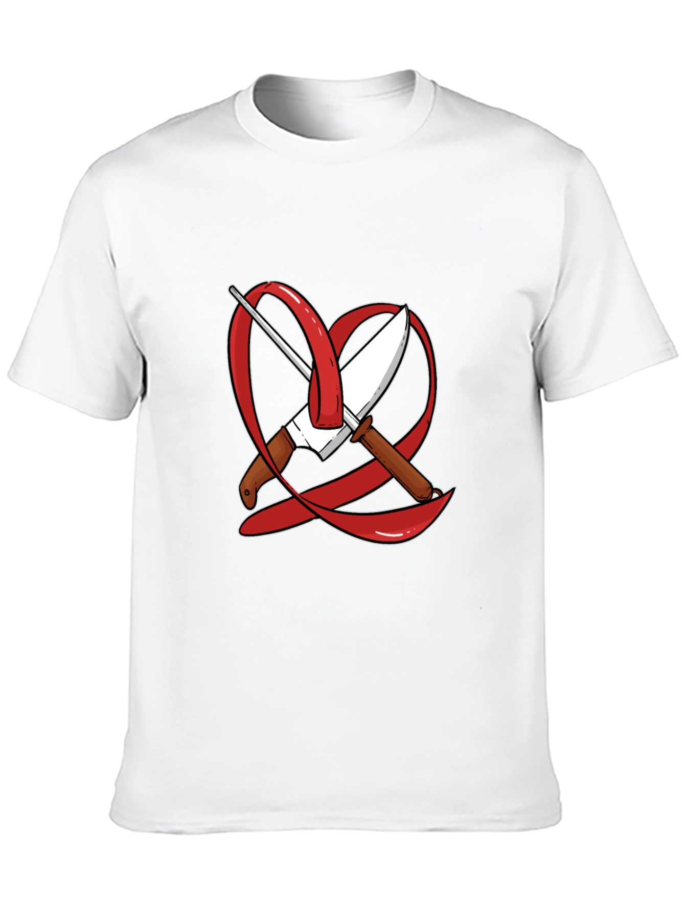 Chefs Heart T-Shirt - Culinary Love Tee