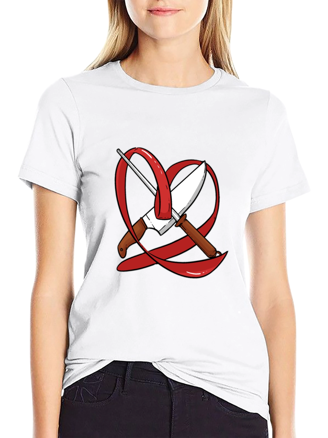 Chefs Heart T-Shirt - Culinary Love Tee