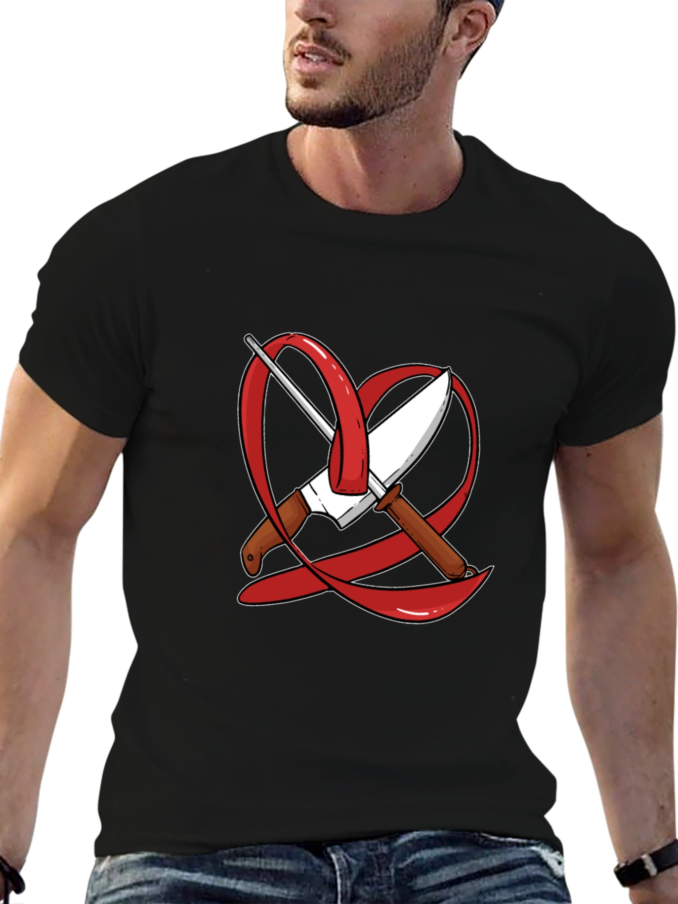 Chefs Heart T-Shirt - Culinary Love Tee