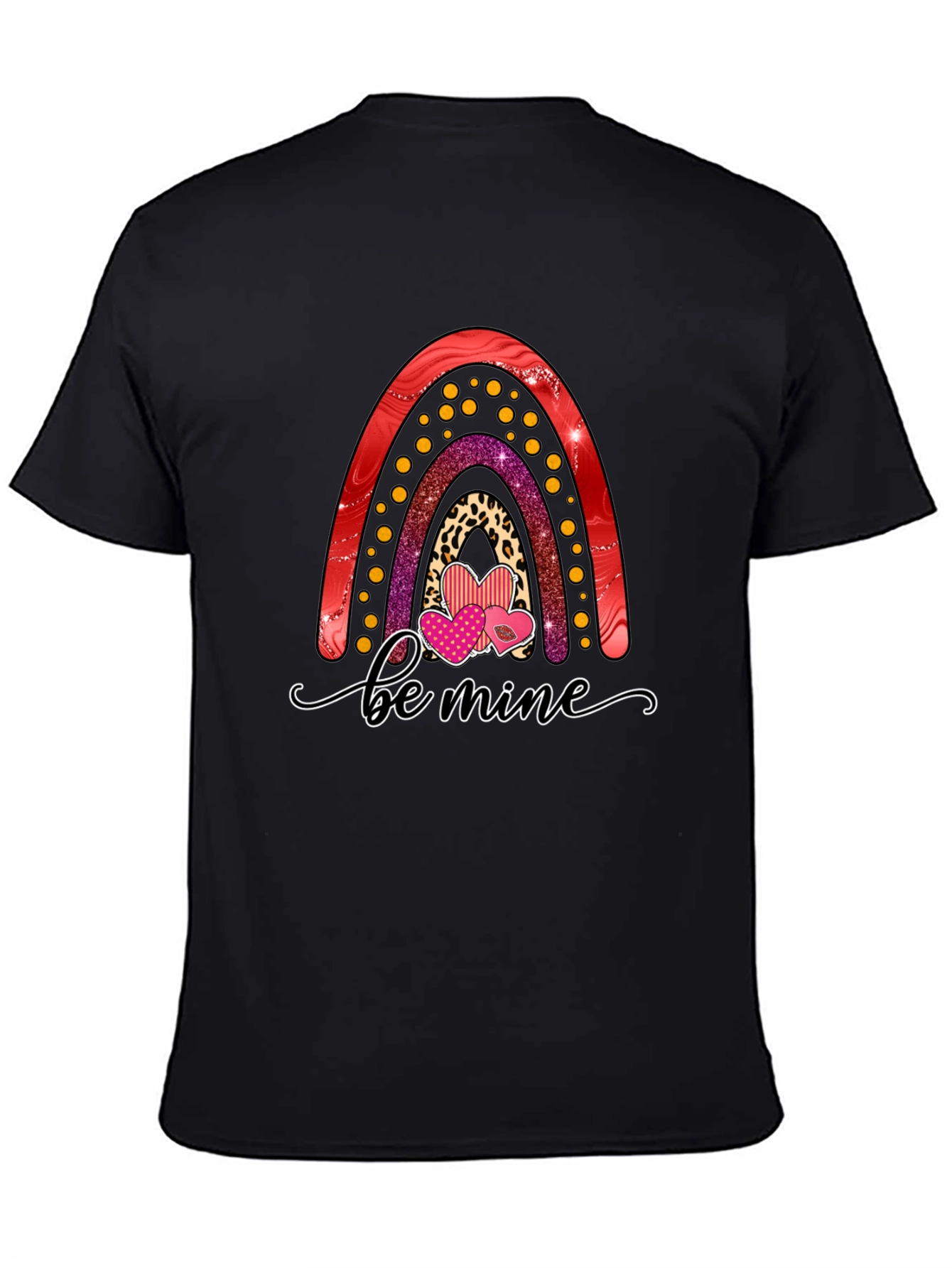 Be Mine Rainbow Valentines Day T-Shirt
