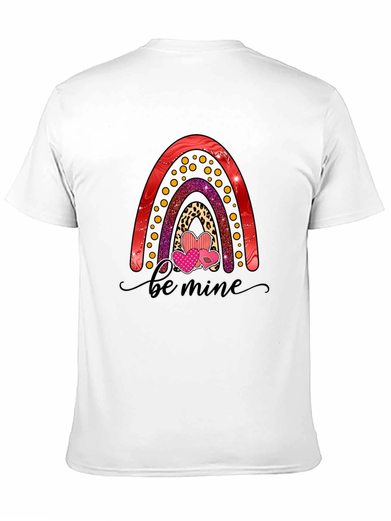 Be Mine Rainbow Valentines Day T-Shirt