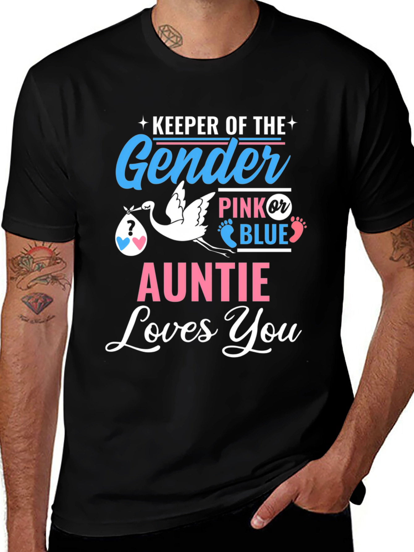 Keeper of the Gender Auntie Loves You T-Shirt
