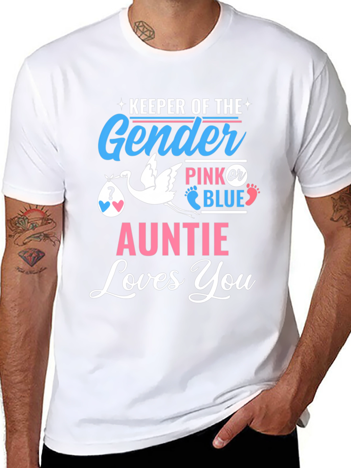 Keeper of the Gender Auntie Loves You T-Shirt