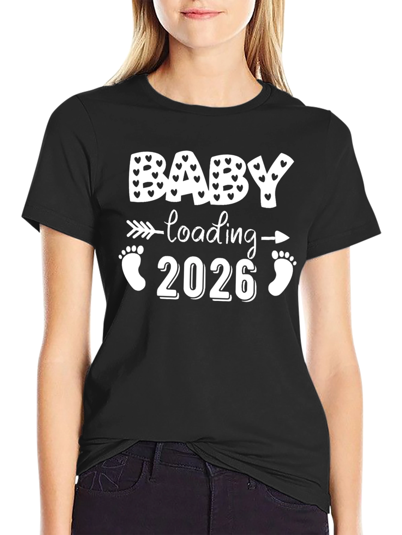 Baby Loading 2026 T-Shirt - New Parent Announcement