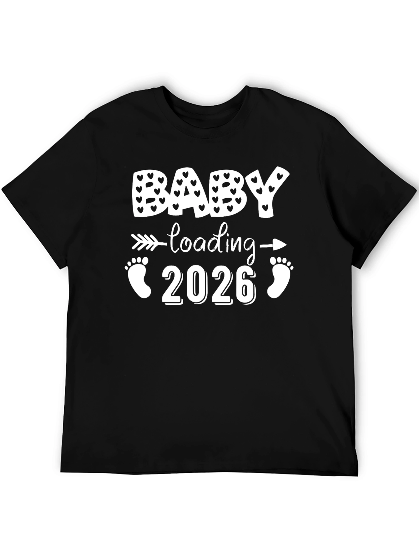 Baby Loading 2026 T-Shirt - New Parent Announcement