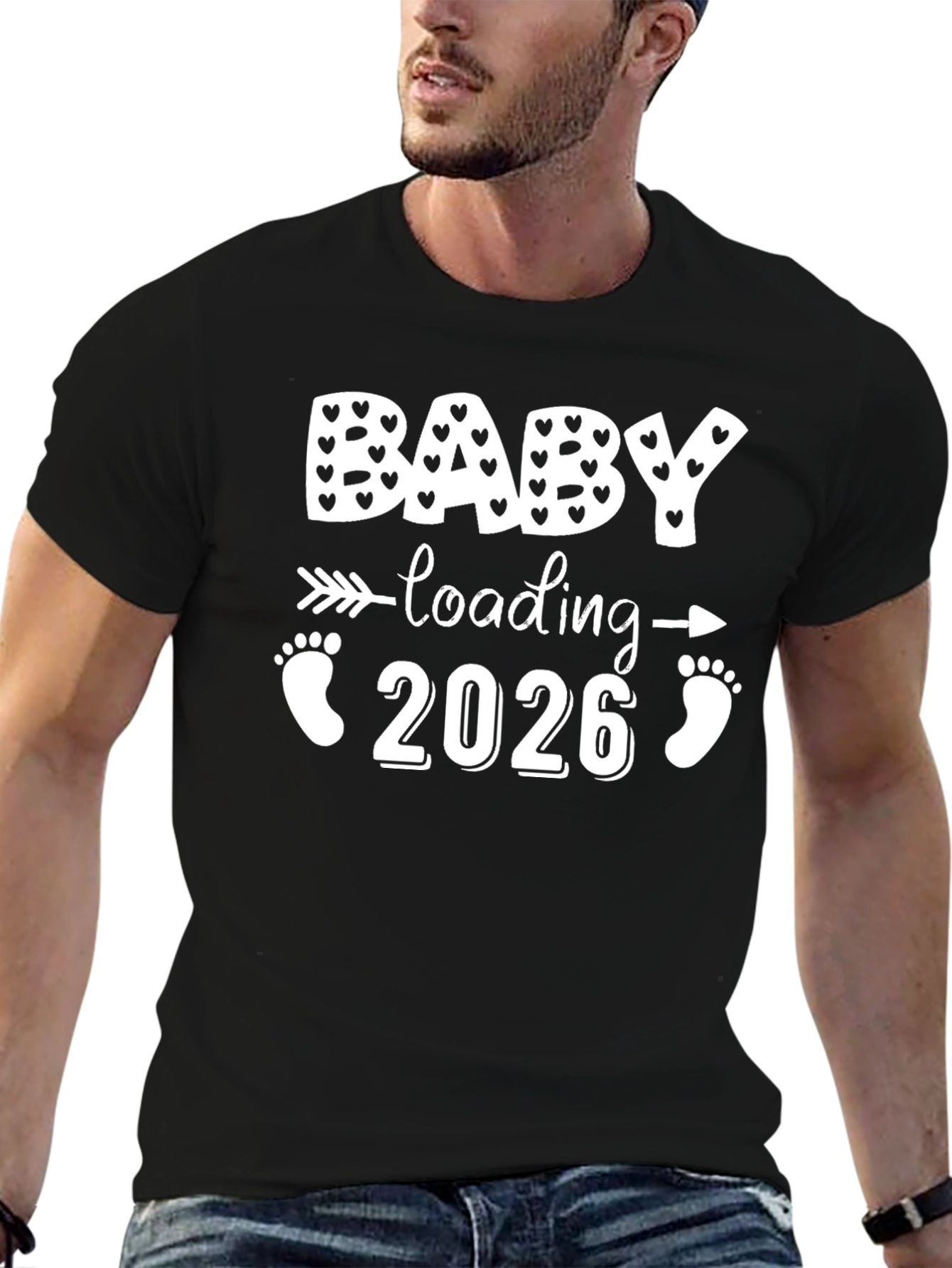 Baby Loading 2026 T-Shirt - New Parent Announcement