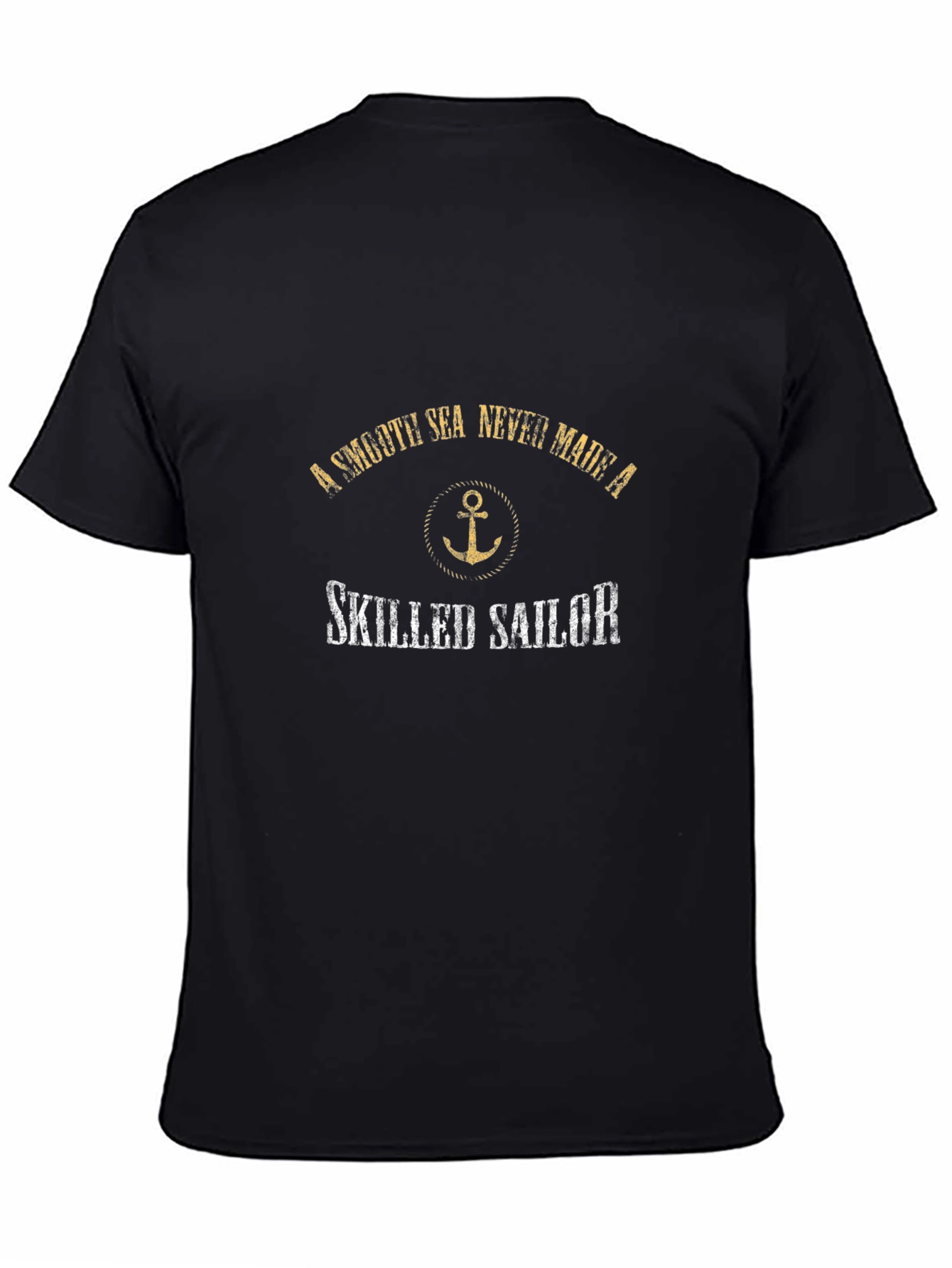 Skilled Sailor Graphic Tee - Black T-Shirt