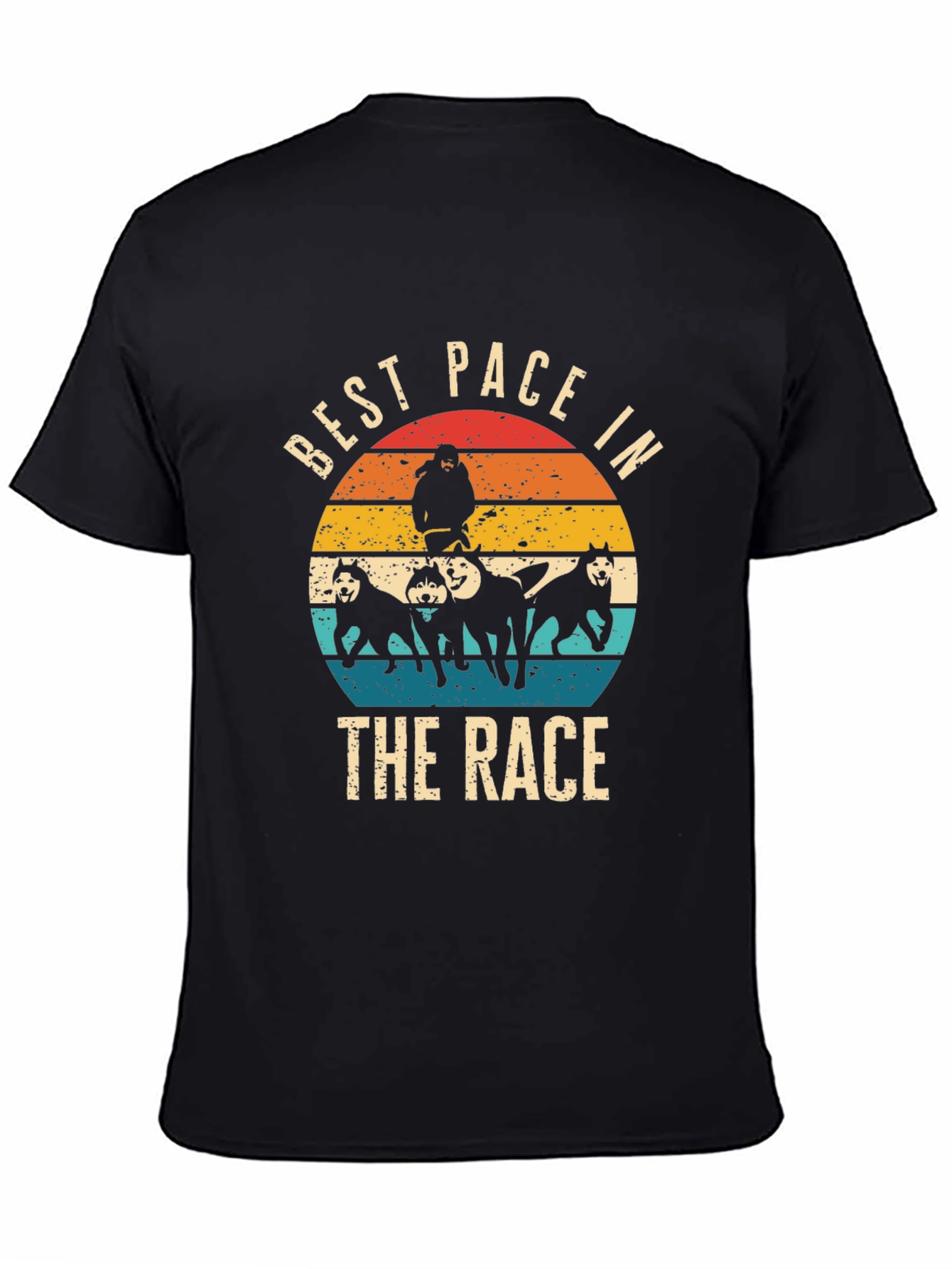 Best Pace in the Race Black T-Shirt