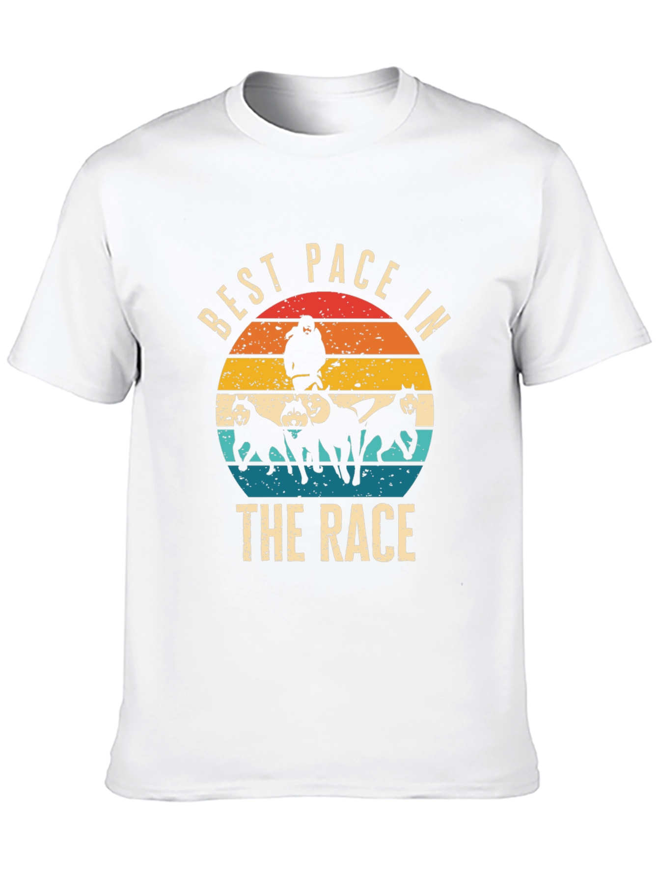 Best Pace in the Race Black T-Shirt