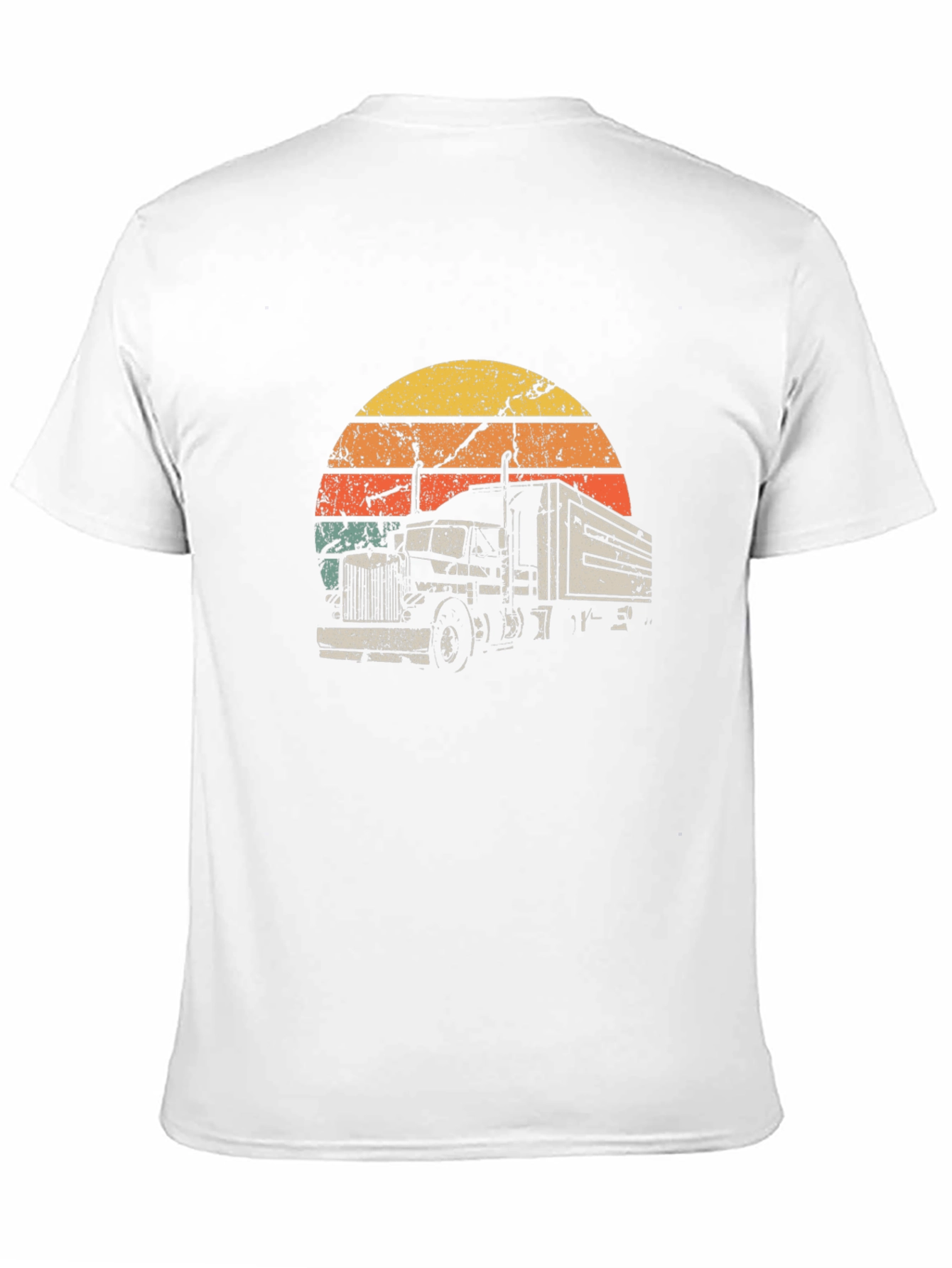 Retro Truck Sunset Graphic T-Shirt