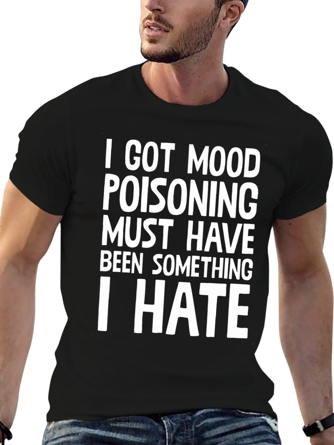 Mood Poisoning Humor T-Shirt Funny Sarcastic Tee