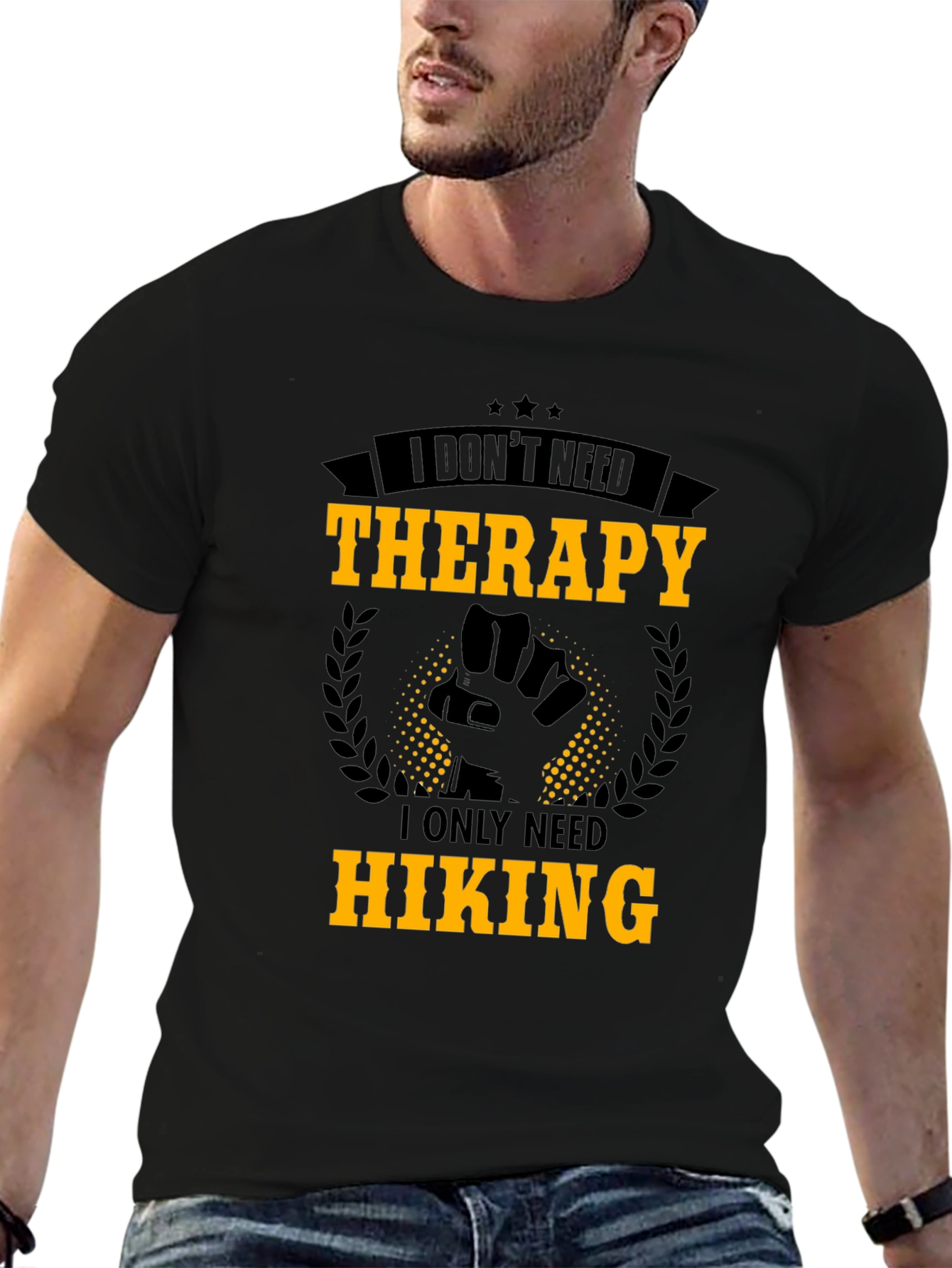 Hiking Therapy Graphic Tee