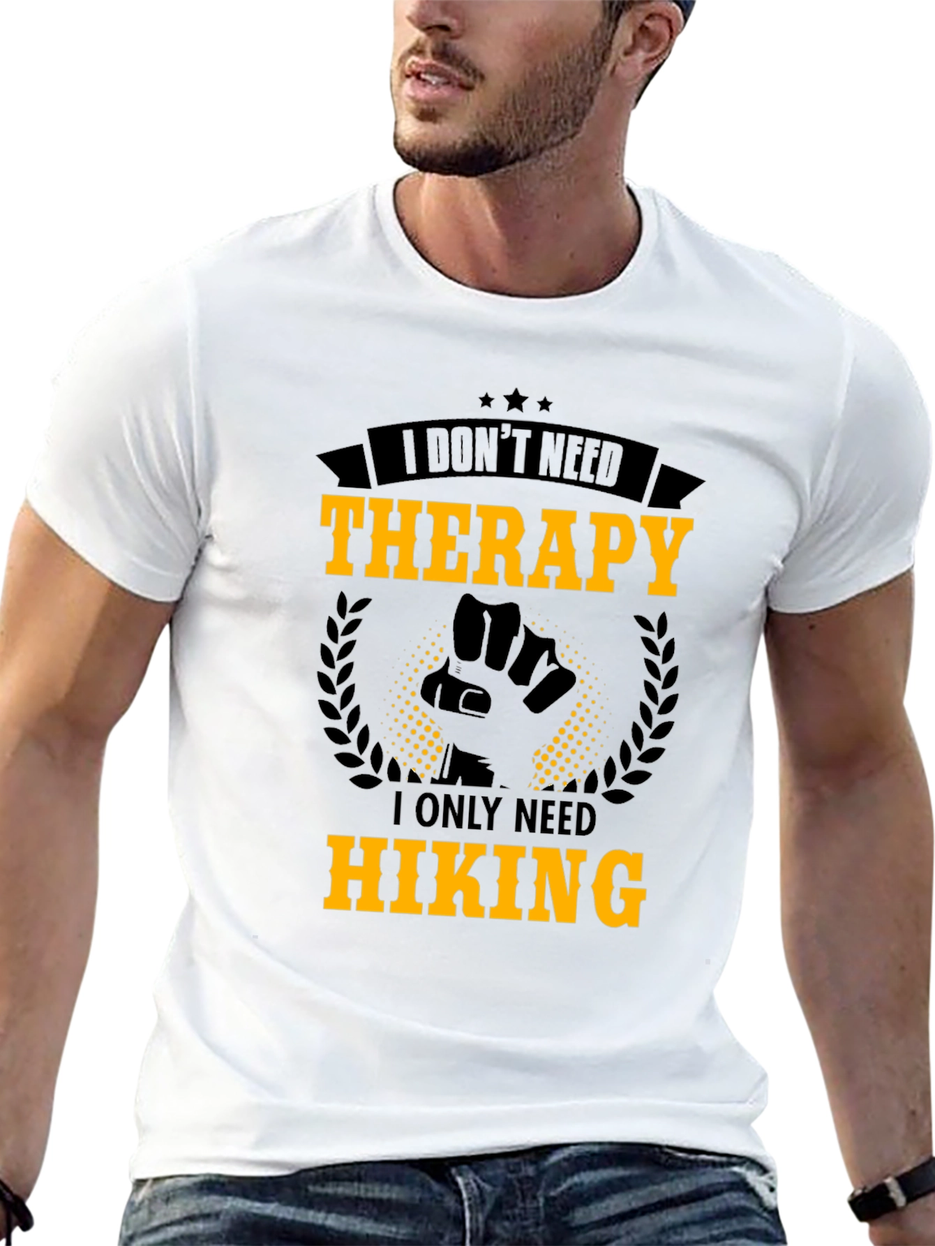 Hiking Therapy Graphic Tee