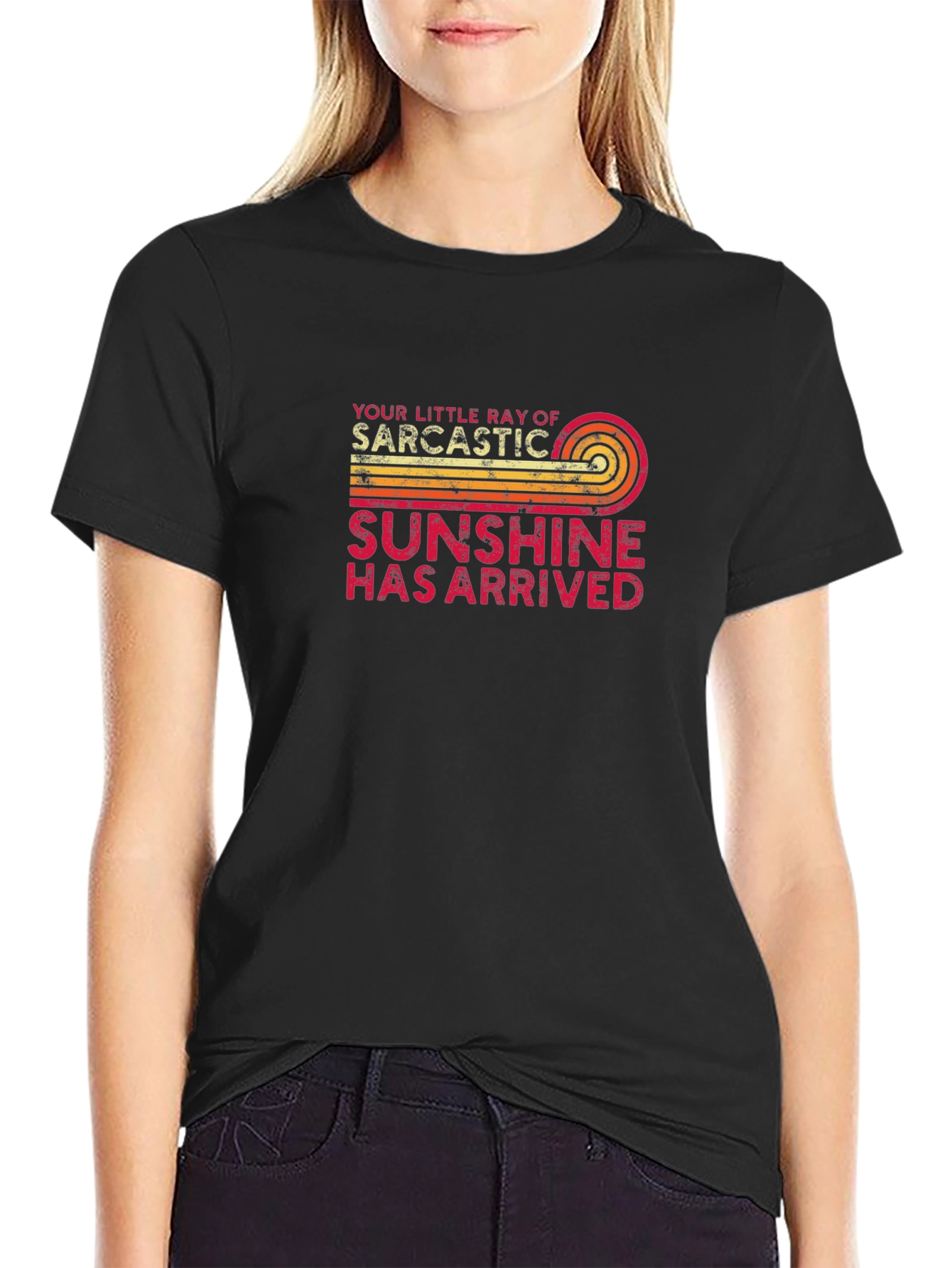 Sarcastic Sunshine T-Shirt - Humorous Graphic Tee