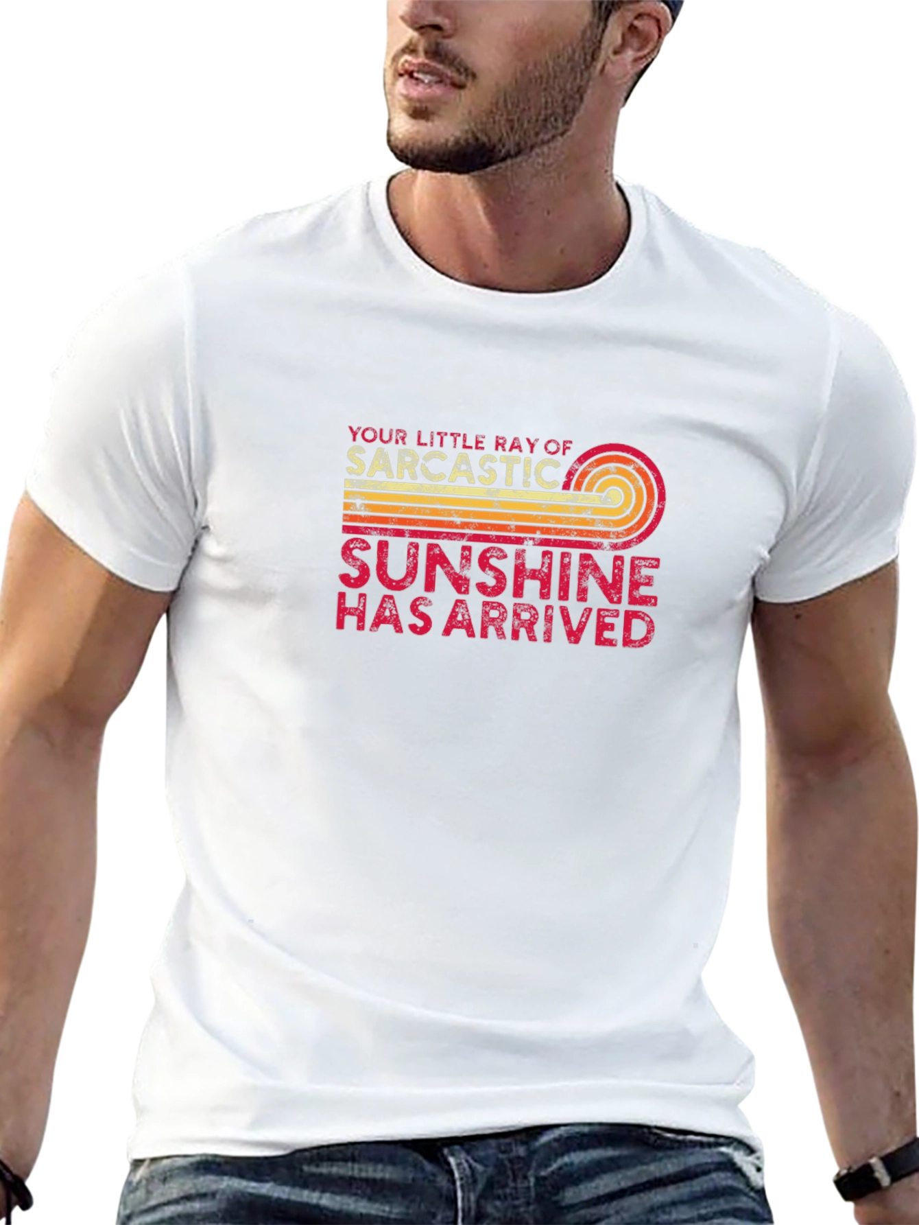 Sarcastic Sunshine T-Shirt - Humorous Graphic Tee
