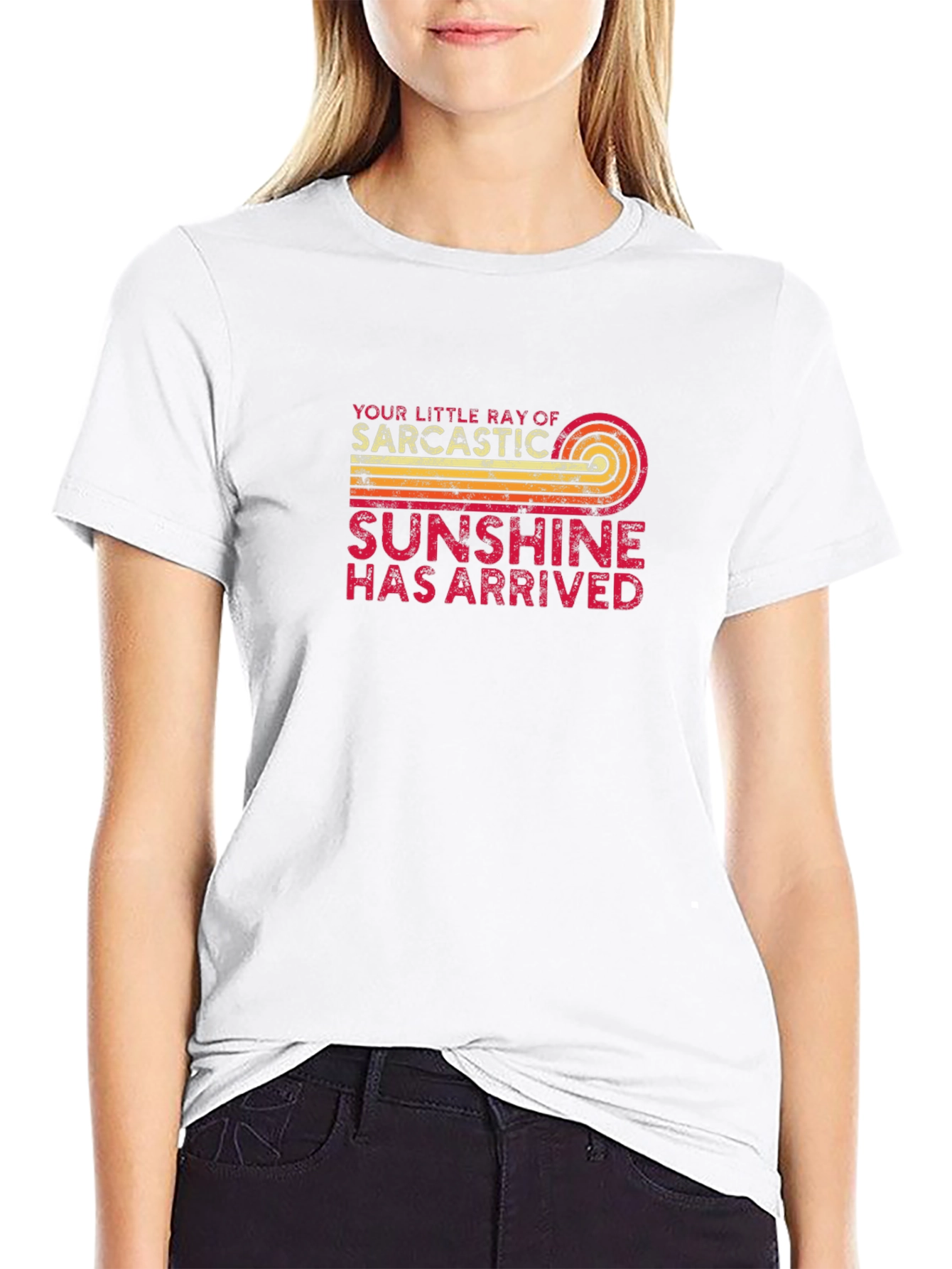 Sarcastic Sunshine T-Shirt - Humorous Graphic Tee