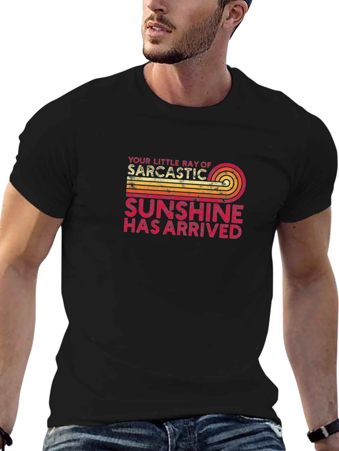 Sarcastic Sunshine T-Shirt - Humorous Graphic Tee