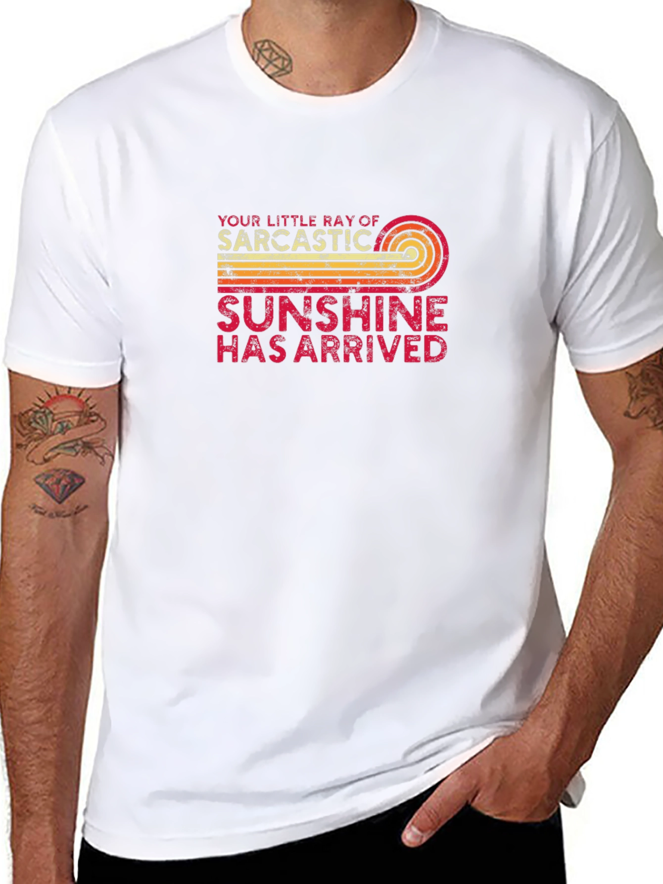 Sarcastic Sunshine T-Shirt - Humorous Graphic Tee