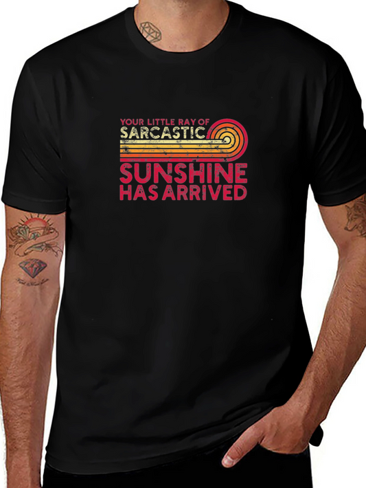Sarcastic Sunshine T-Shirt - Humorous Graphic Tee