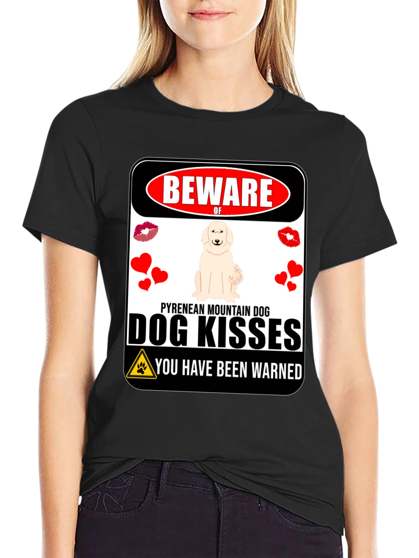 Beware of Dog Kisses T-Shirt