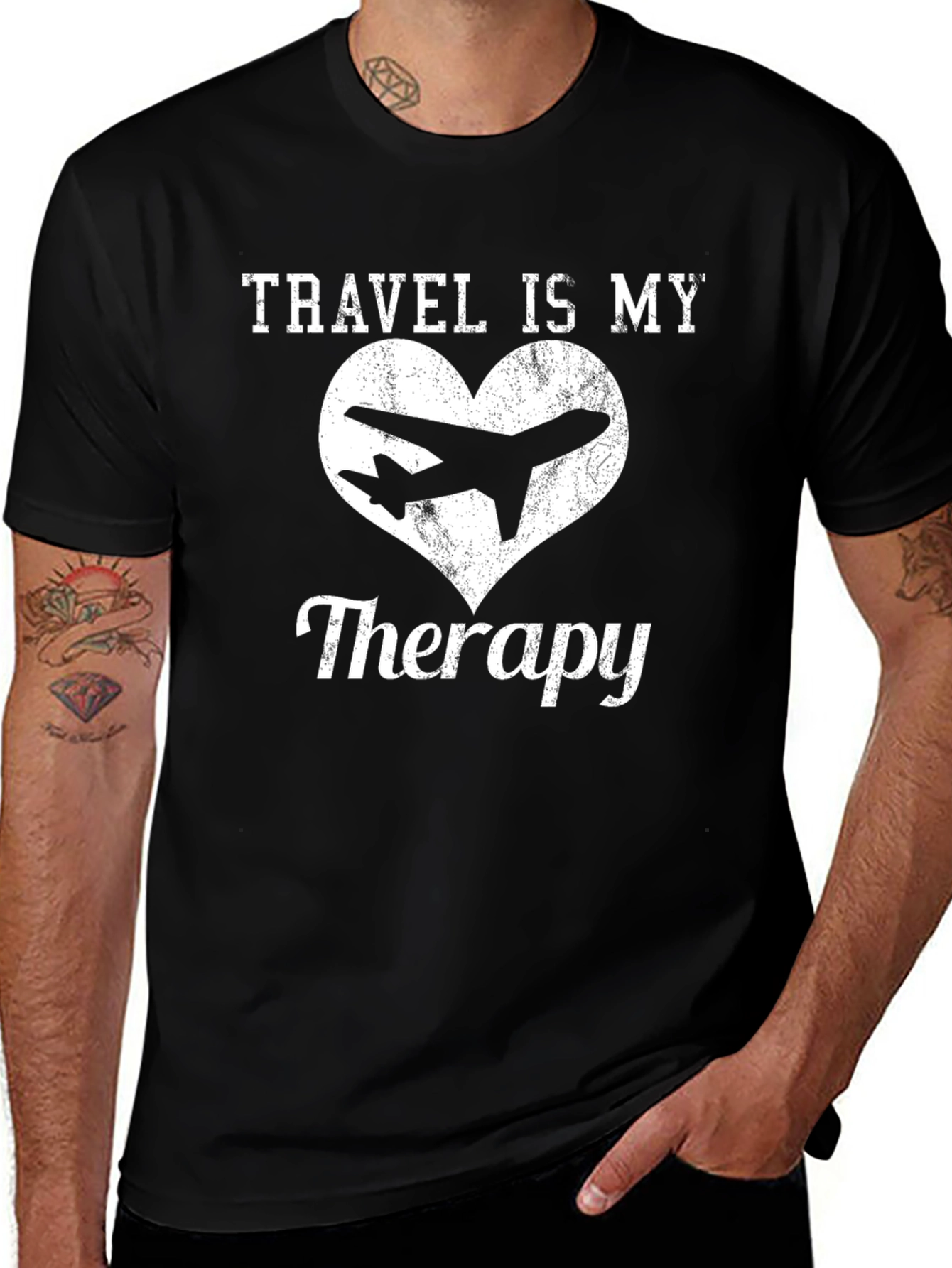 Travel Is My Therapy T-Shirt