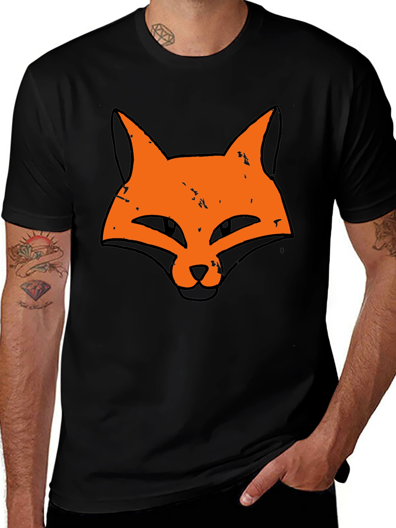 Cool Fox Graphic Tee