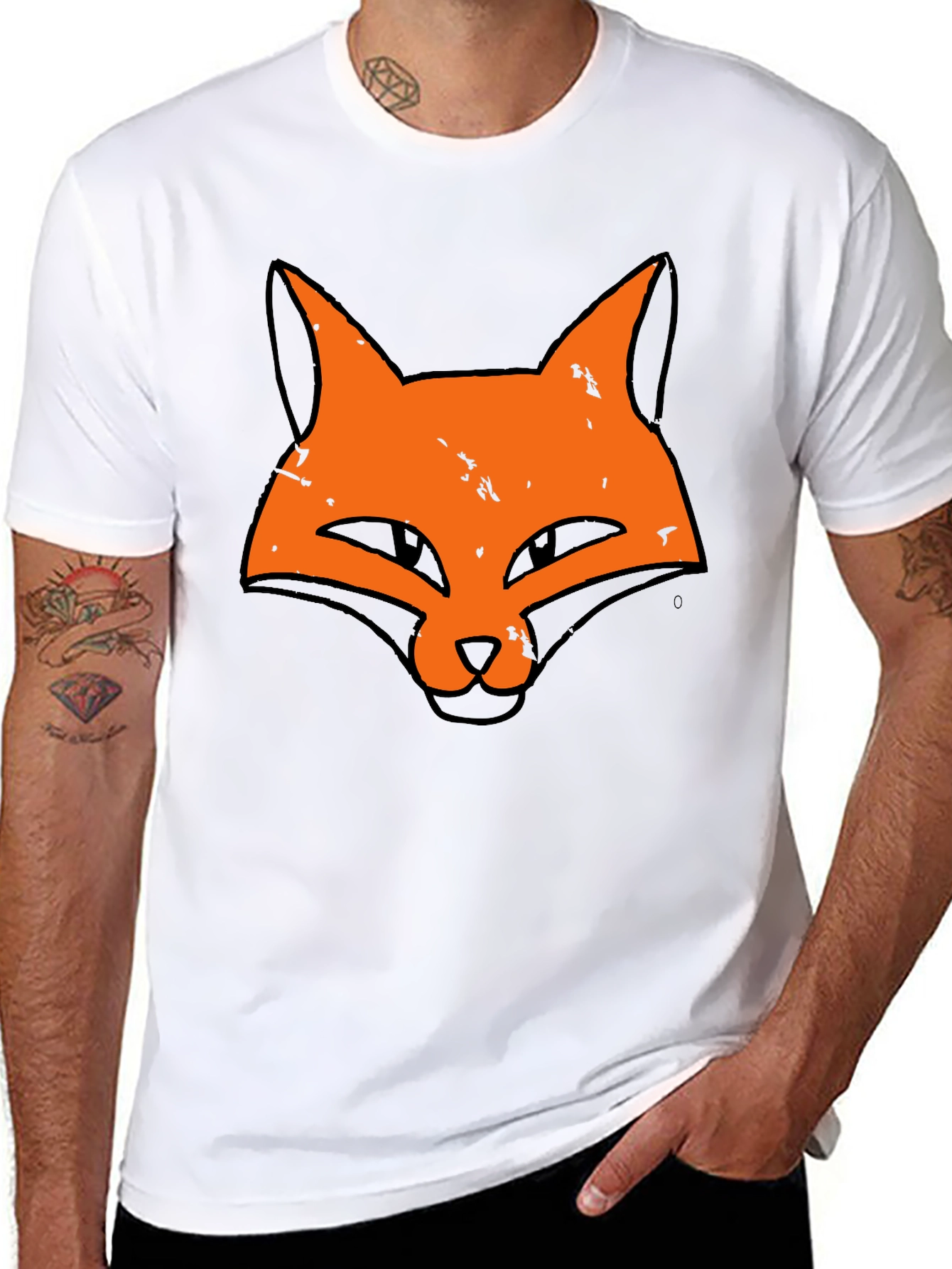 Cool Fox Graphic Tee