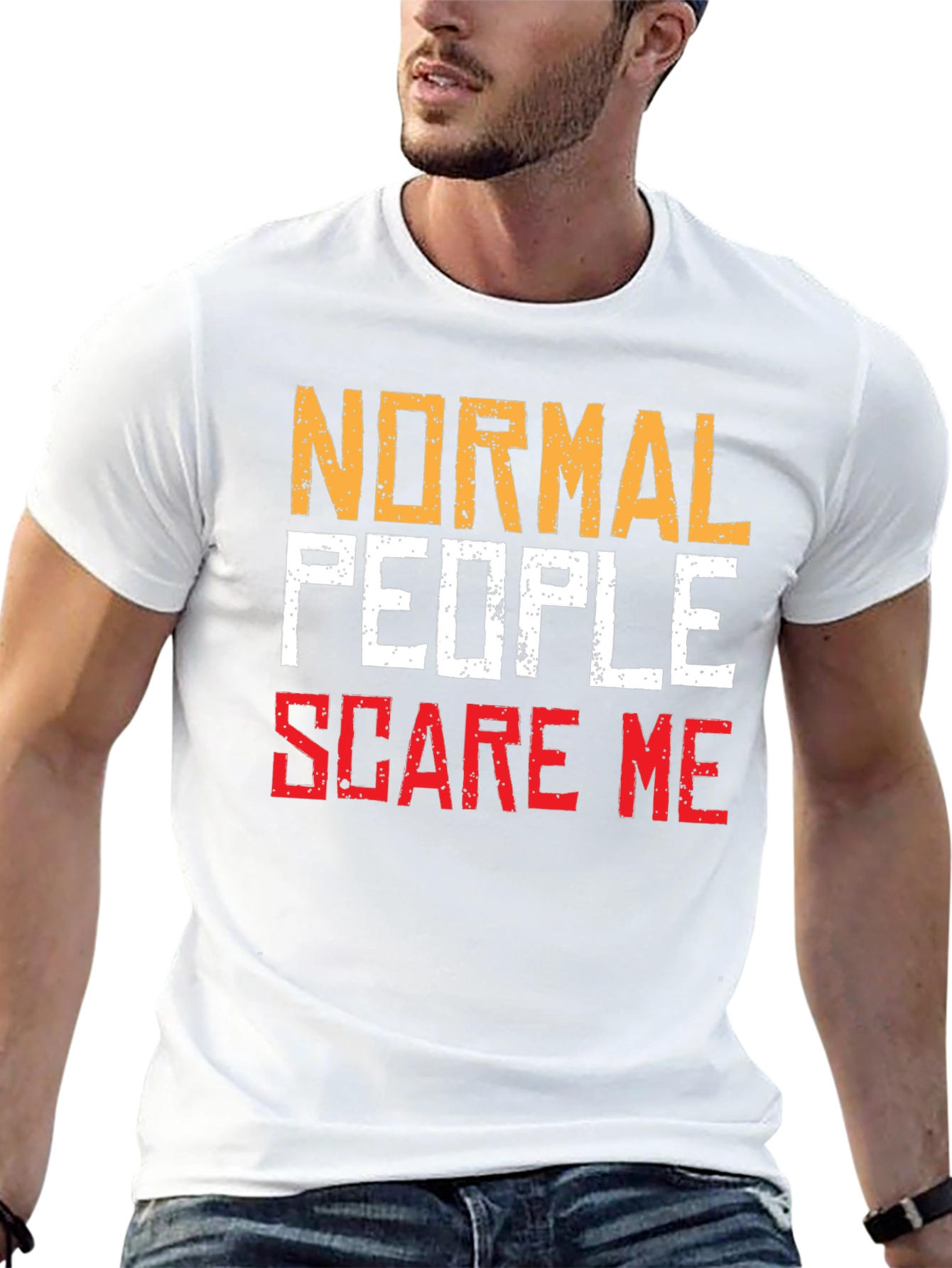 Normal People Scare Me Graphic Tee