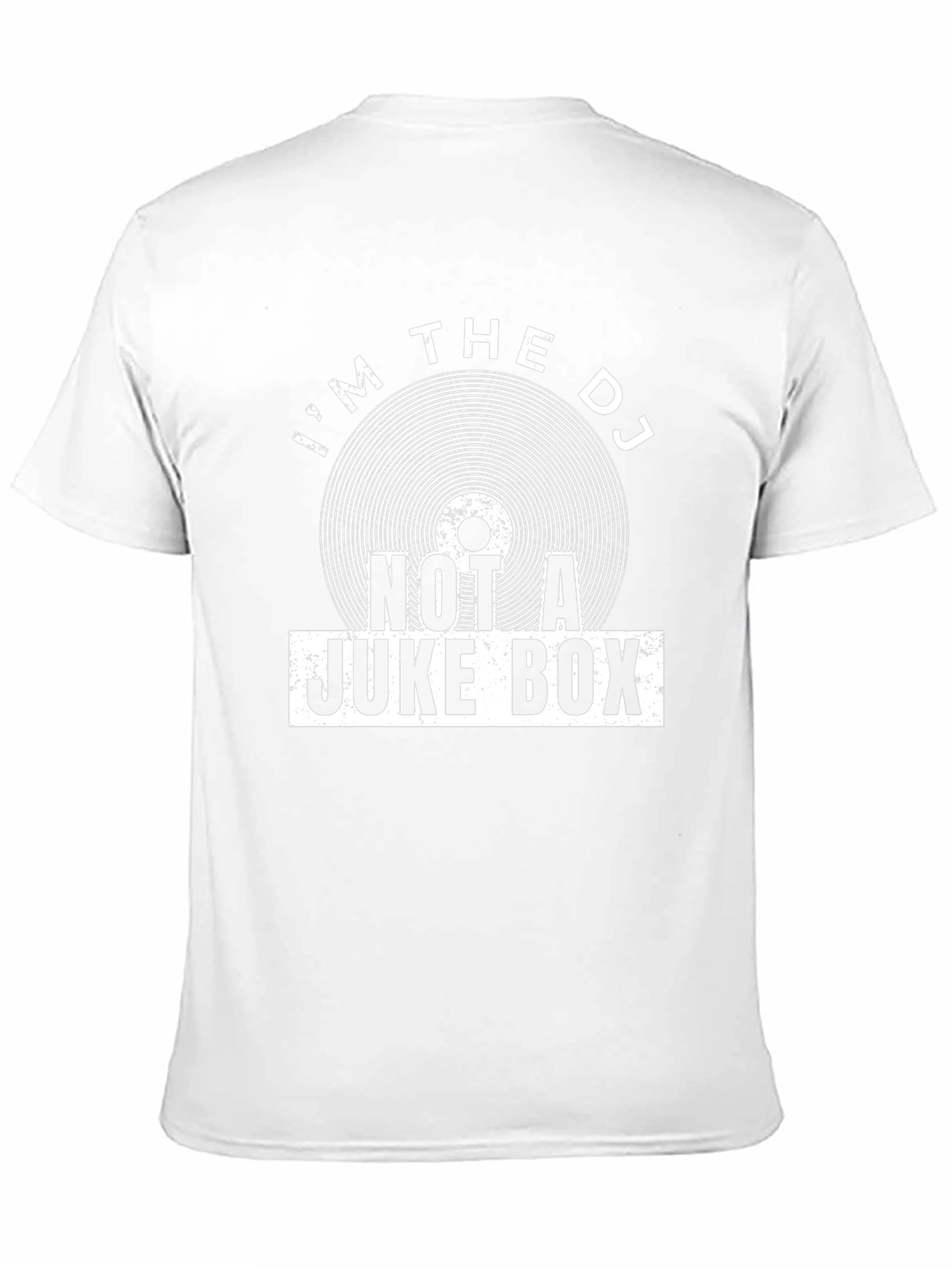 Im The DJ Not A Jukebox Black T-Shirt