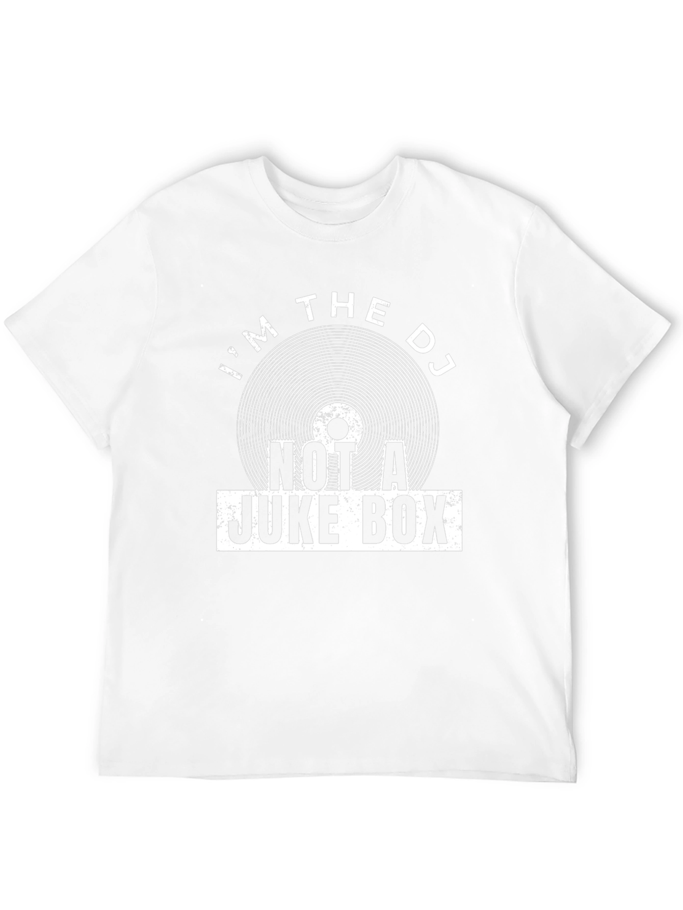 Im The DJ Not A Jukebox Black T-Shirt