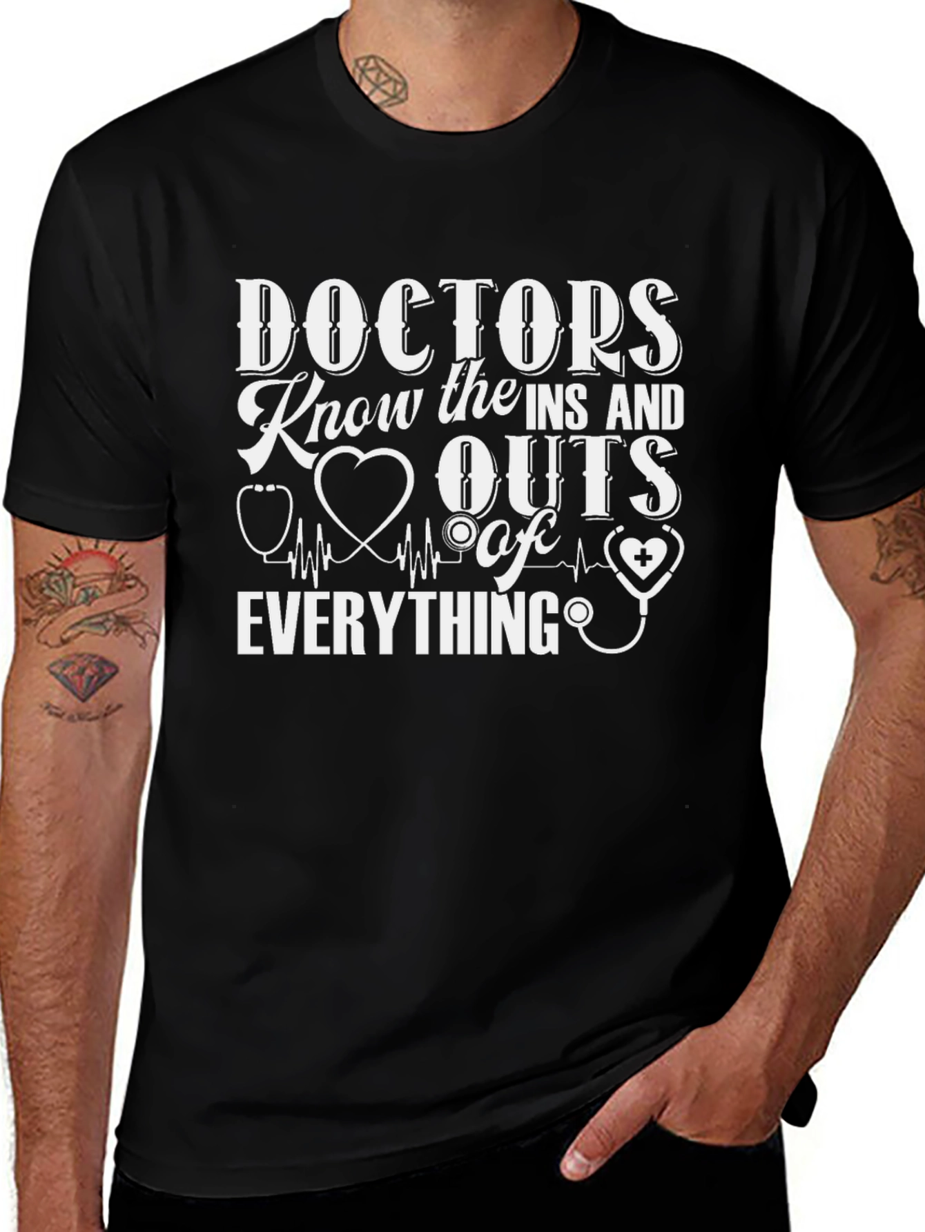 Doctors Know Everything T-Shirt - Medical Profession Apparel