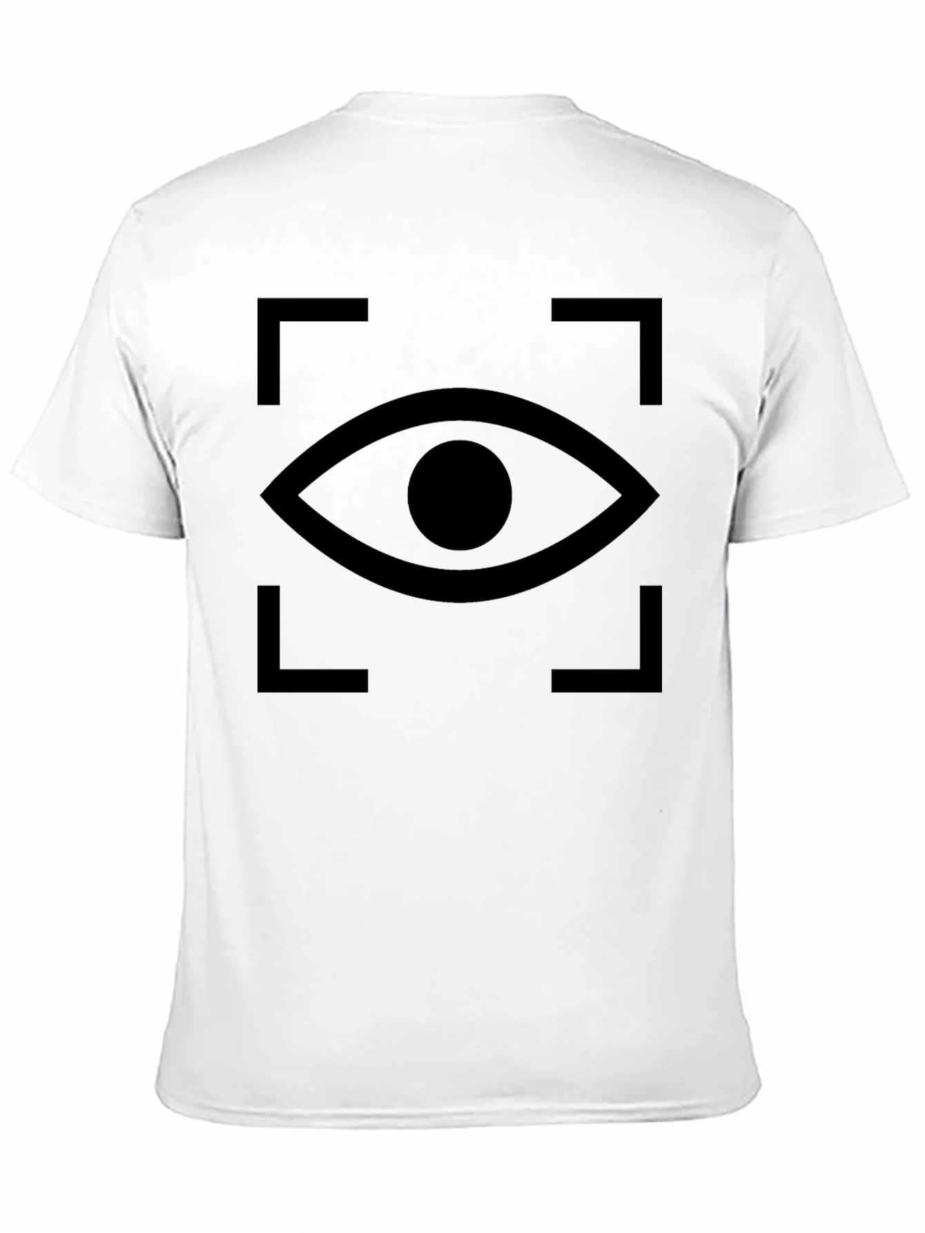 Eye Spy Graphic Tee - Modern Black T-Shirt