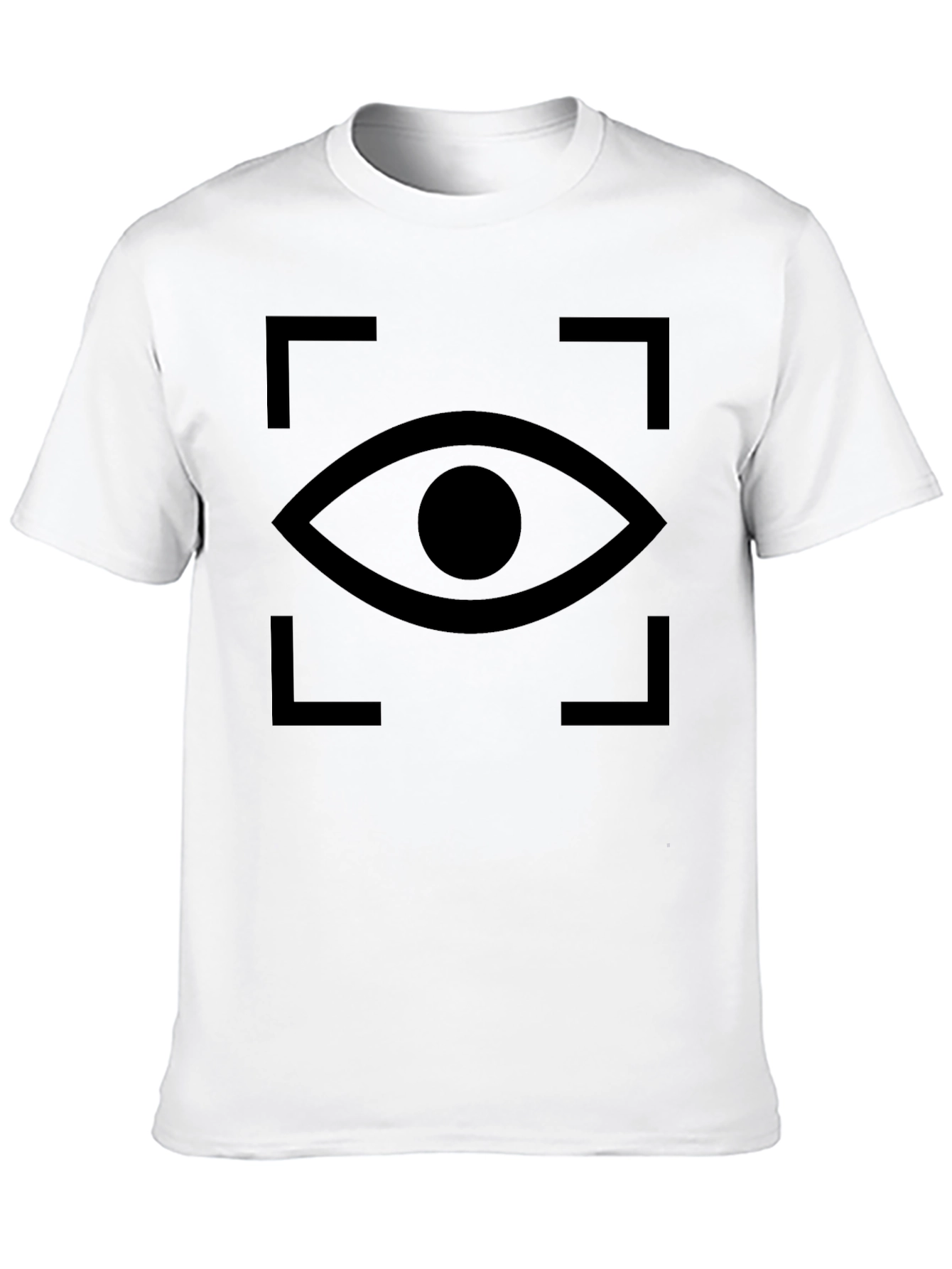 Eye Spy Graphic Tee - Modern Black T-Shirt